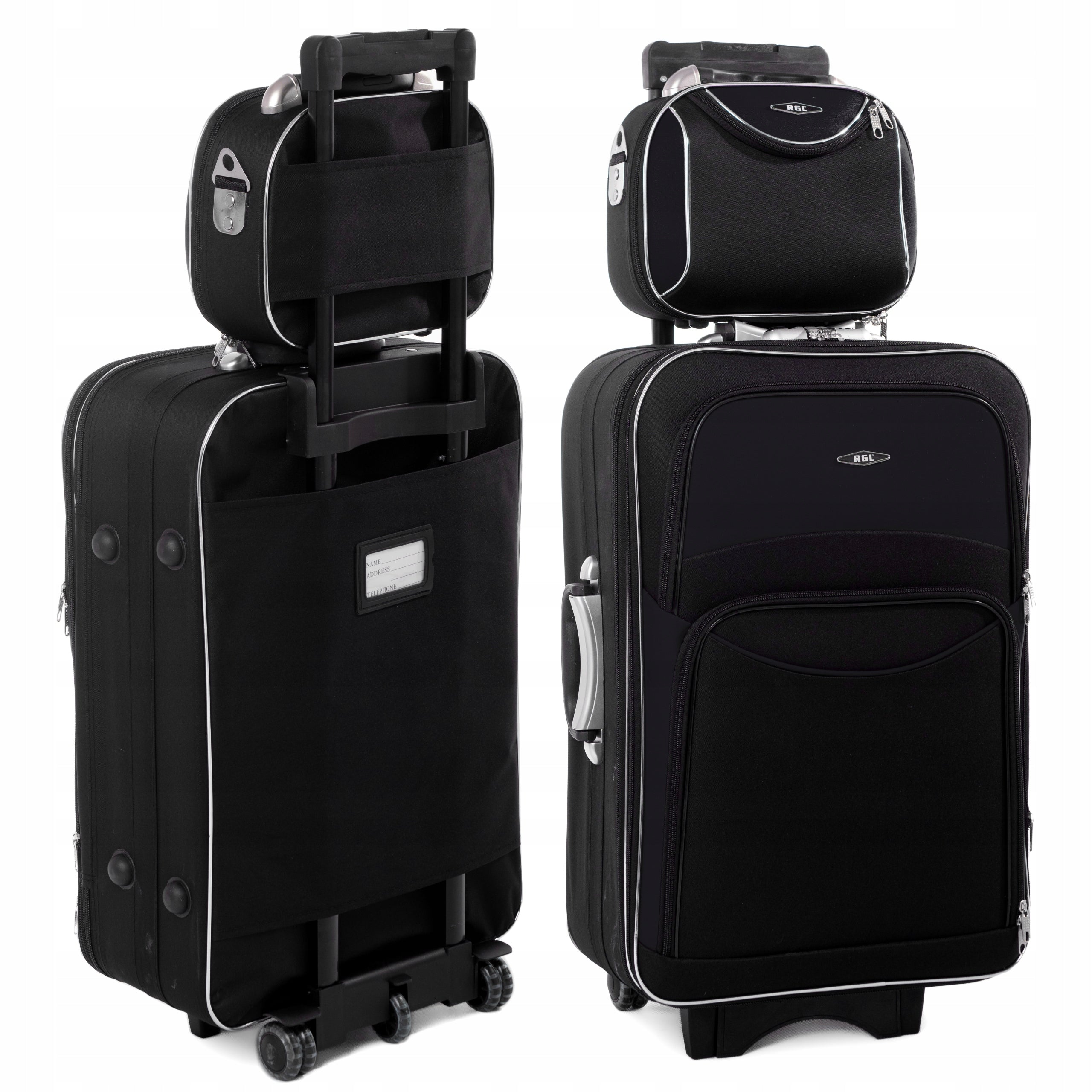 RGL 2in1 SET MEDIUM TRAVEL SUITCASE XL + CHEST FREEBIE HAND LUGGAGE Manufacturer code 773 XL + KUF