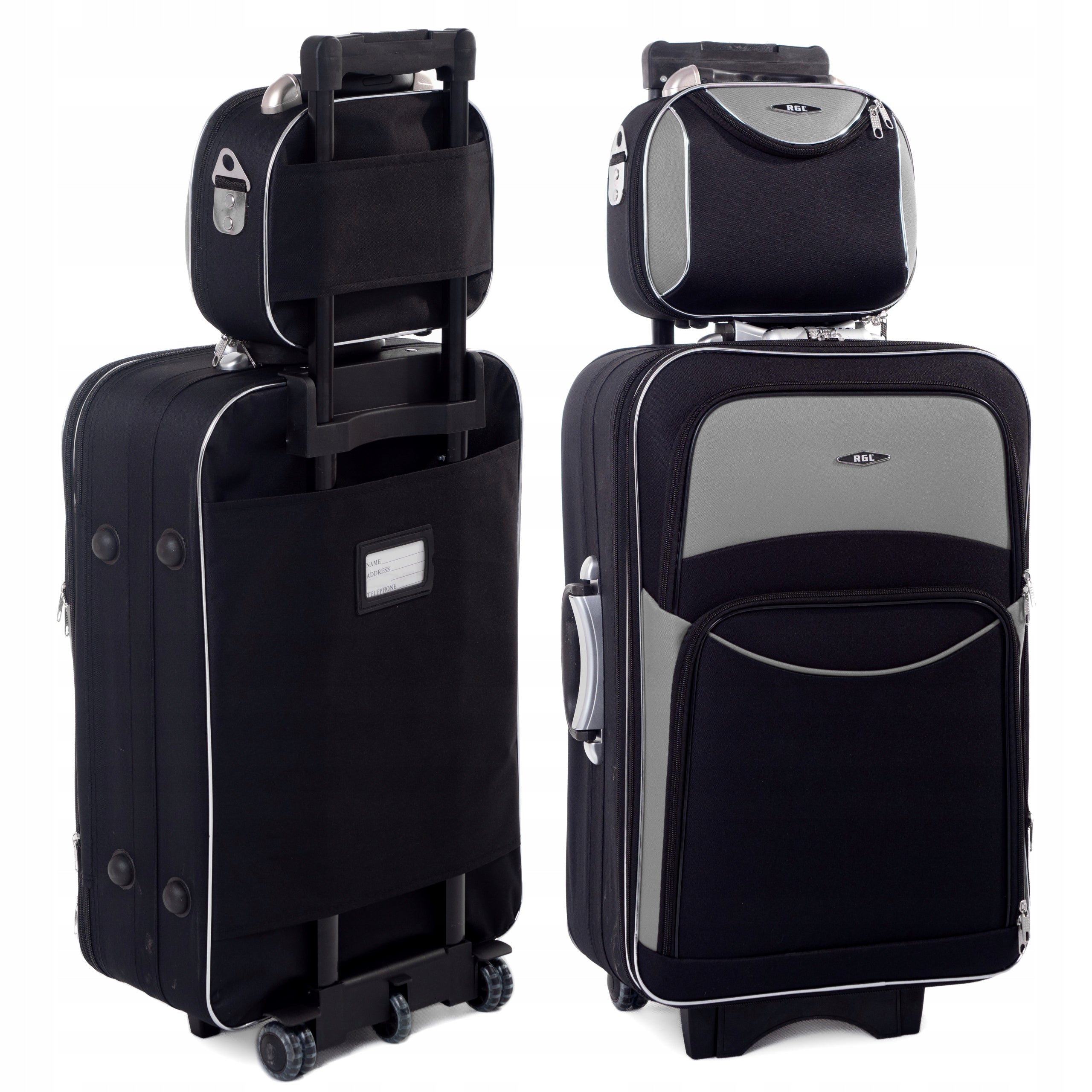 RGL 2in1 SET MEDIUM TRAVEL SUITCASE XL + CHEST FREEBIE HAND LUGGAGE Packaging status original