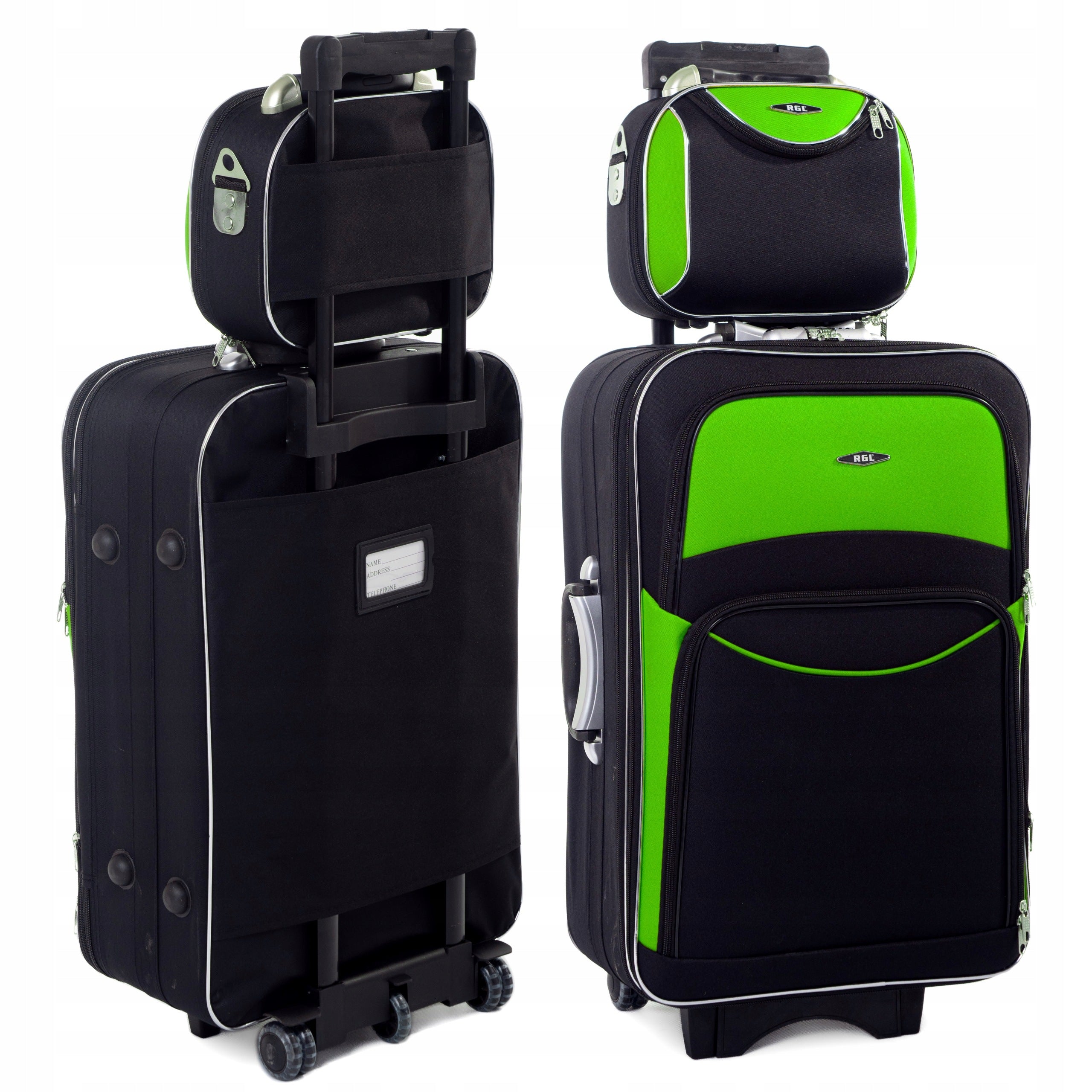 RGL 2in1 SET MEDIUM TRAVEL SUITCASE XL + CHEST FREEBIE HAND LUGGAGE