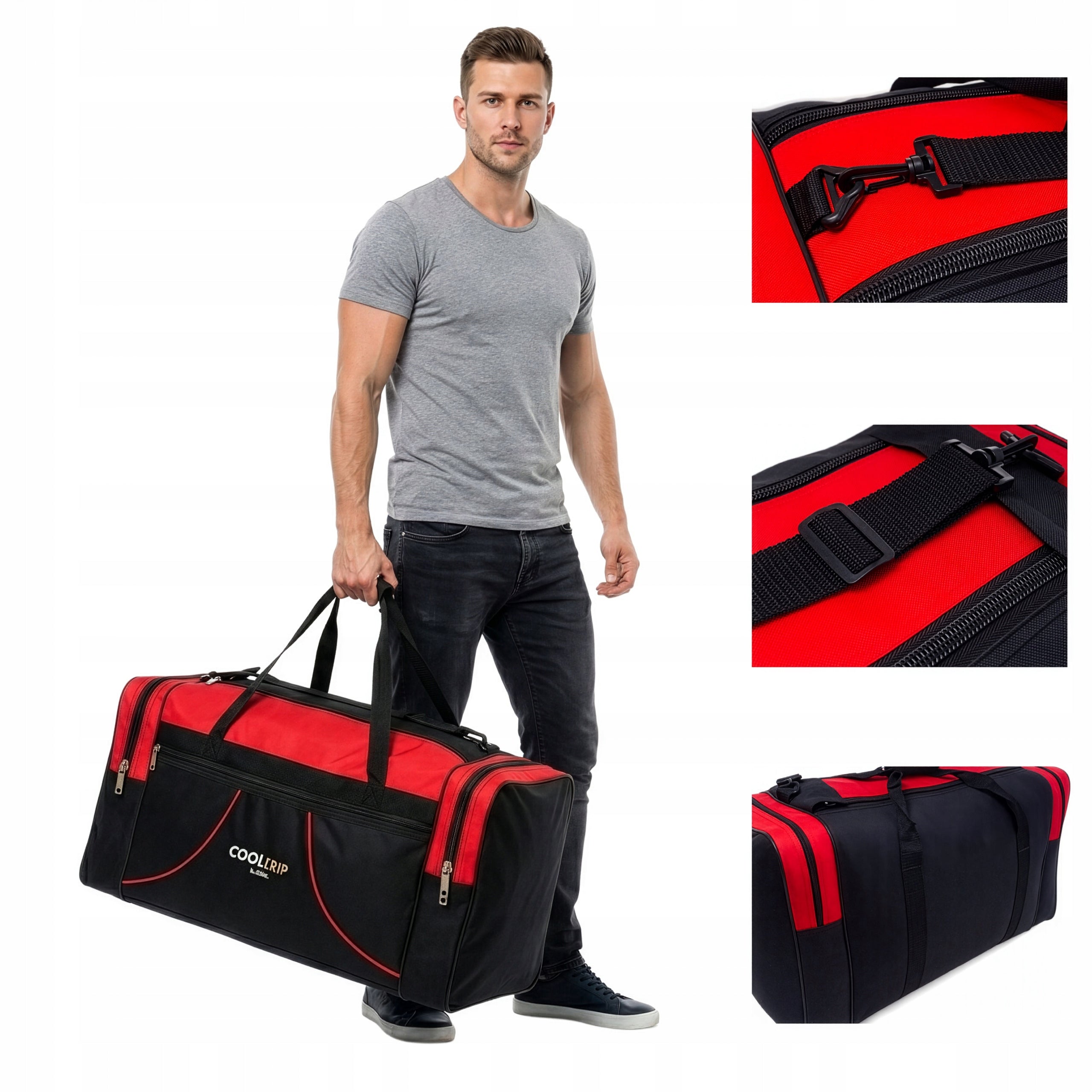 RGL LARGE TRAVEL SHOULDER BAG LUGGAGE 140 L