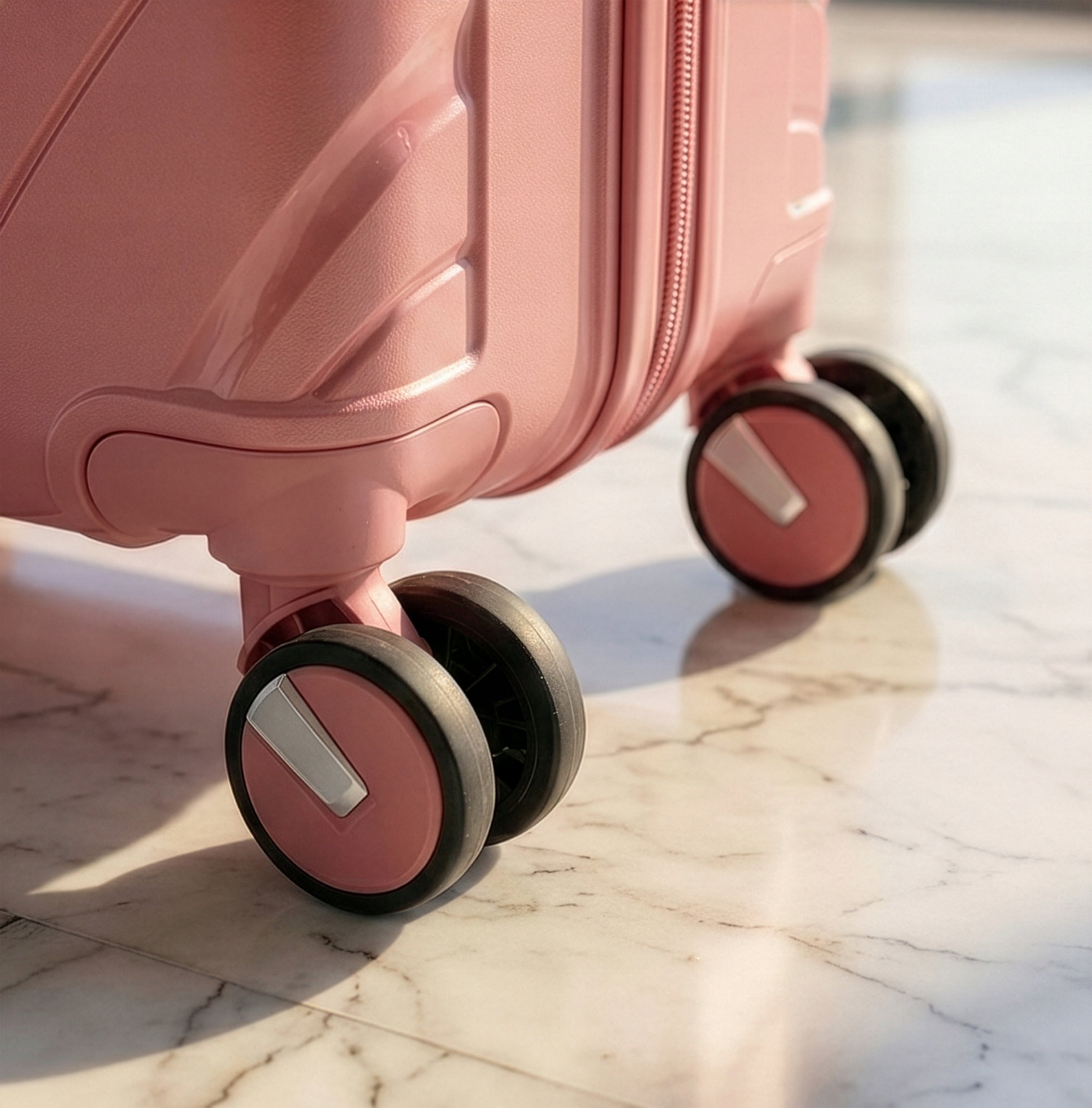 RGL LARGE TRAVEL SUITCASE PP5 XXL 4 SWIVEL CASTERS POLYPROPYLENE LUGGAGE TSA Depth (shorter edge) 29 cm