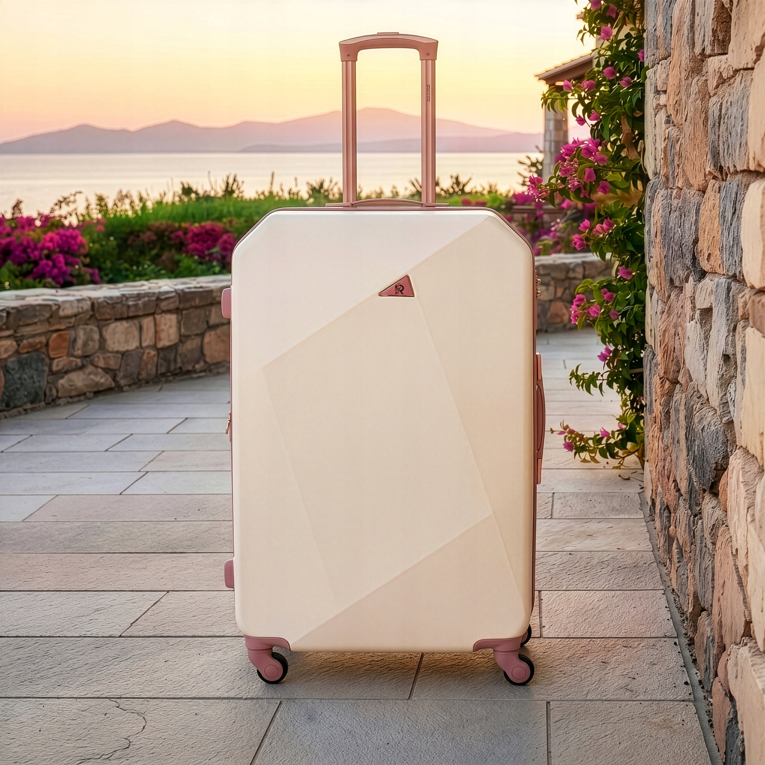 RGL LARGE TRAVEL SUITCASE XXL 4 WHEELS COMBINATION LOCK TSA BAG LUGGAGE Brand RGL