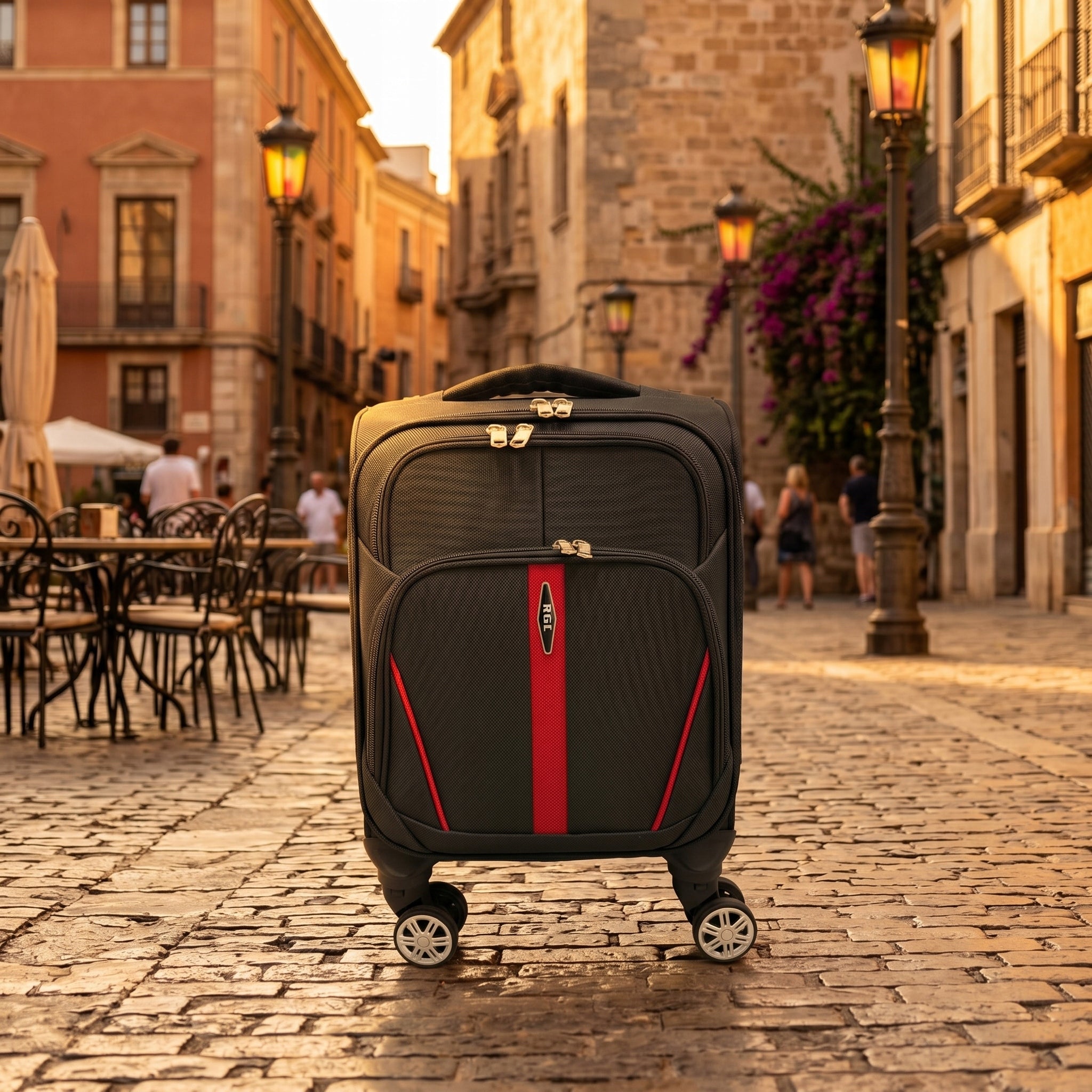 RGL Small cabin carry-on suitcase RYANAIR WIZZAIR 40x30x20 Packaging status original