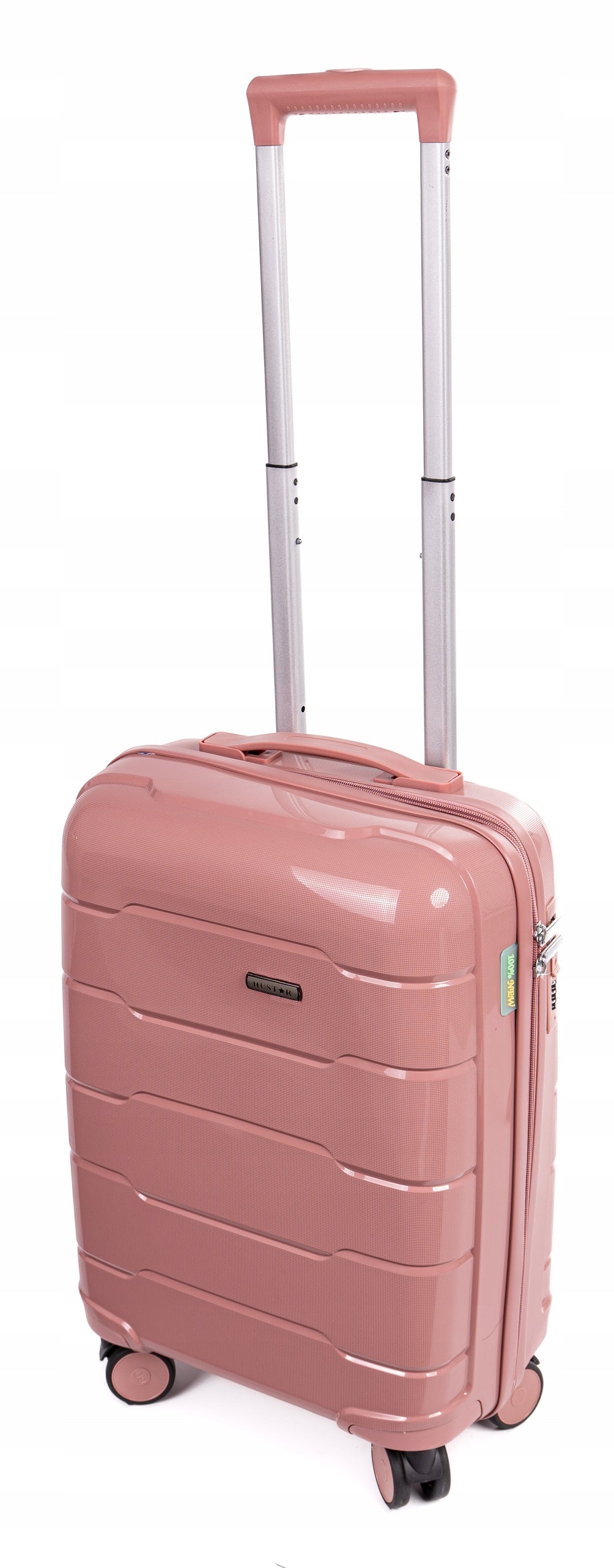 RGL Small cabin suitcase L 4 WHEELS HAND LUGGAGE INDESTRUCTIBLE Manufacturer code HU357 L mała kabinowa niezniszczalna