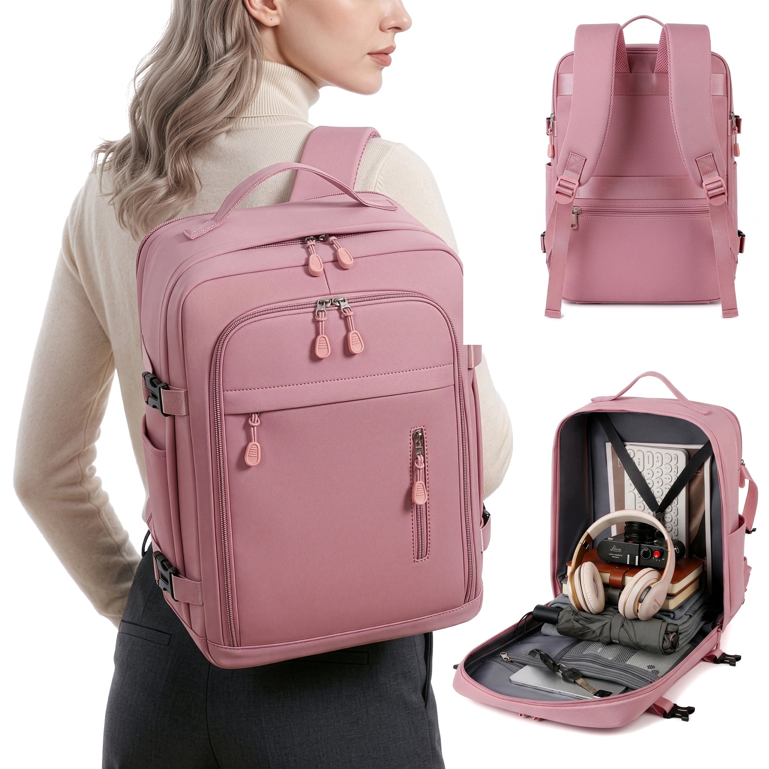 RGL Travel backpack carry-on luggage for aircraft 40x30x20 Ryanair Wizzair