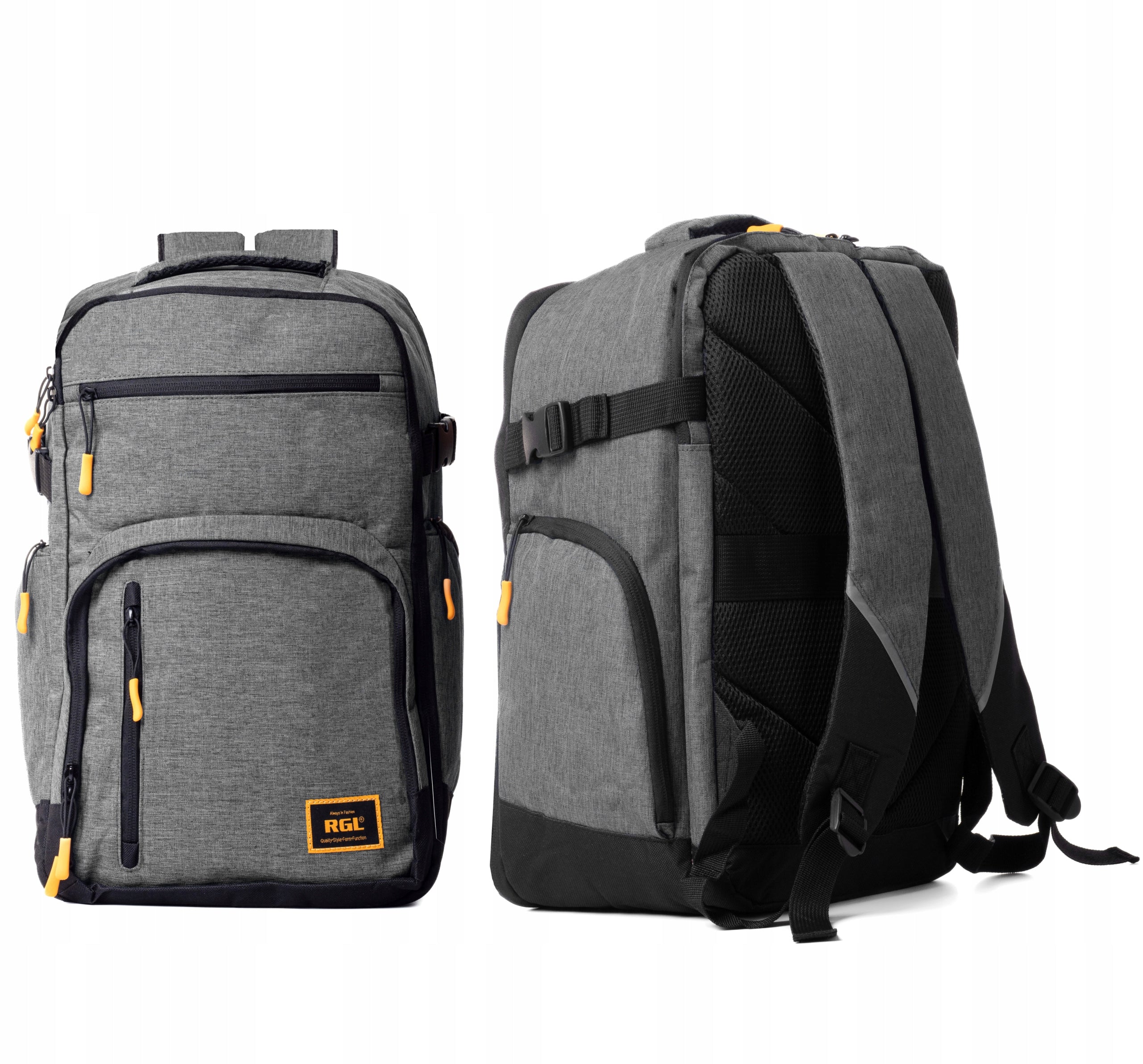 RGL Travel backpack for hand luggage for aircraft 40X30X20 WIZZAIR RYANAIR Brand RGL
