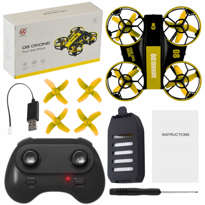 RH821 GLOWING DRONE KIT FOR KIDS Ideal For Learning LED Durable Mini Packaging status original