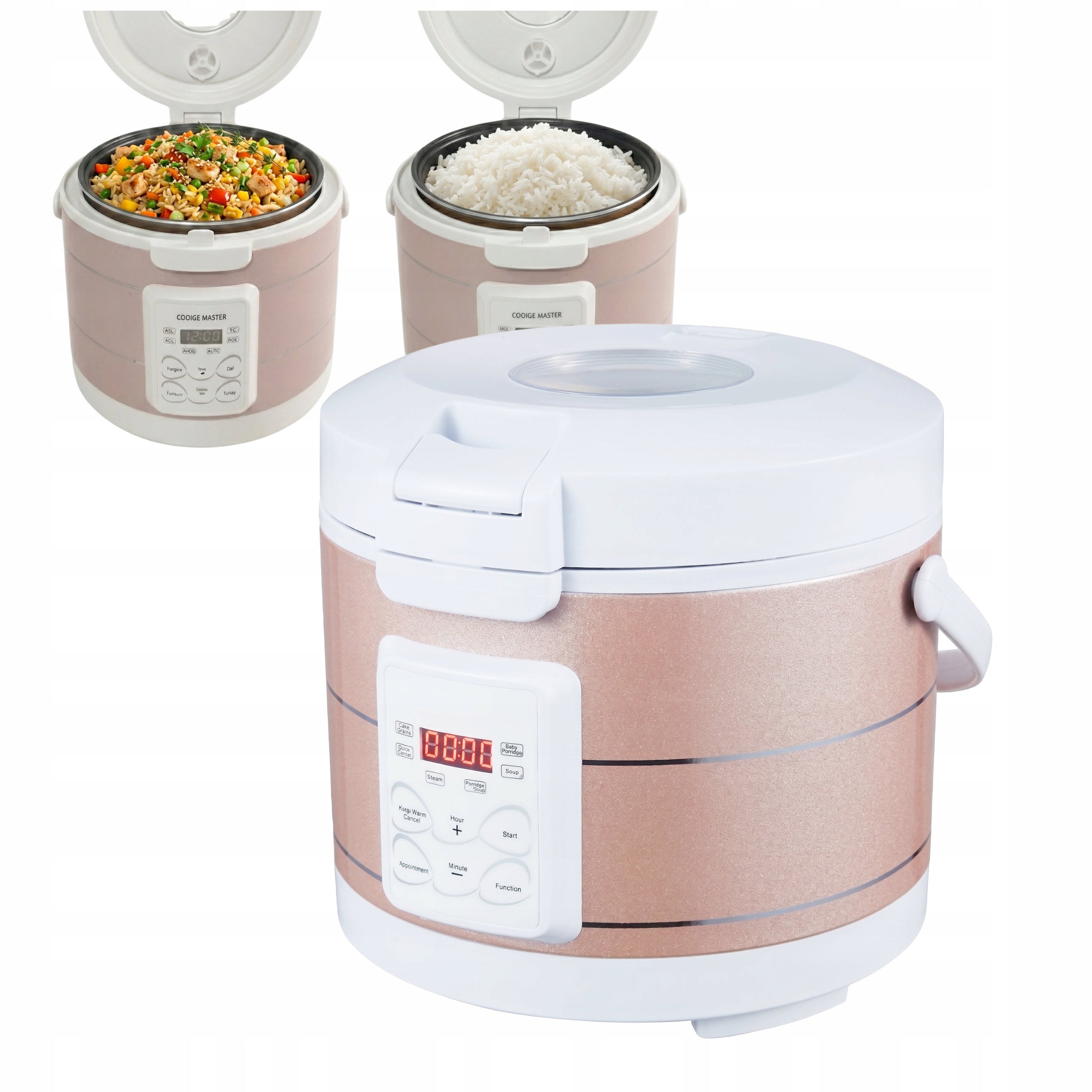 RICE COOKER 3L MULTICOOKER tourist 12V 24V TIR bus LCD timer