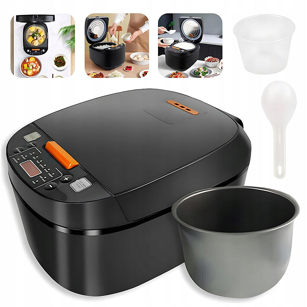 RICE COOKER 5L 900W PORRIDGE POT STEAMER