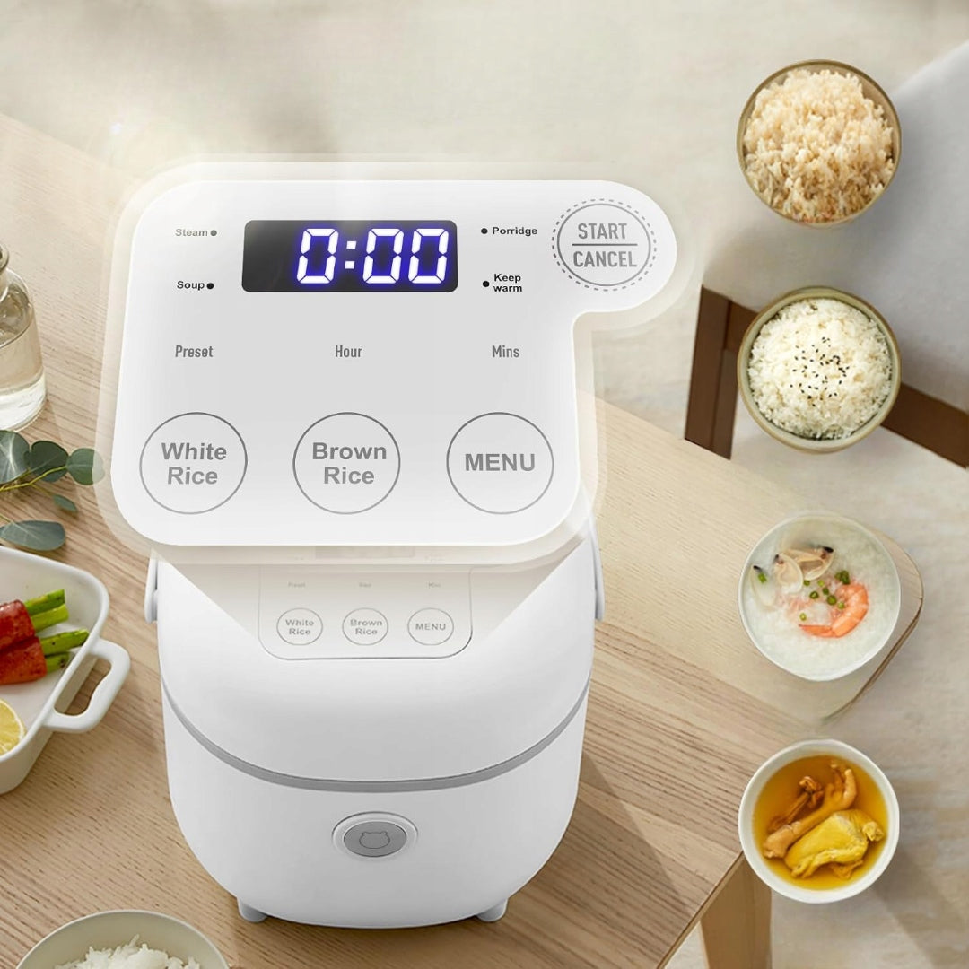 RICE COOKER ELECTRIC MULTICOOKER FOR RICE MULTIFUNCTIONAL BEAR CERAMICS 3IN1 Packaging status original
