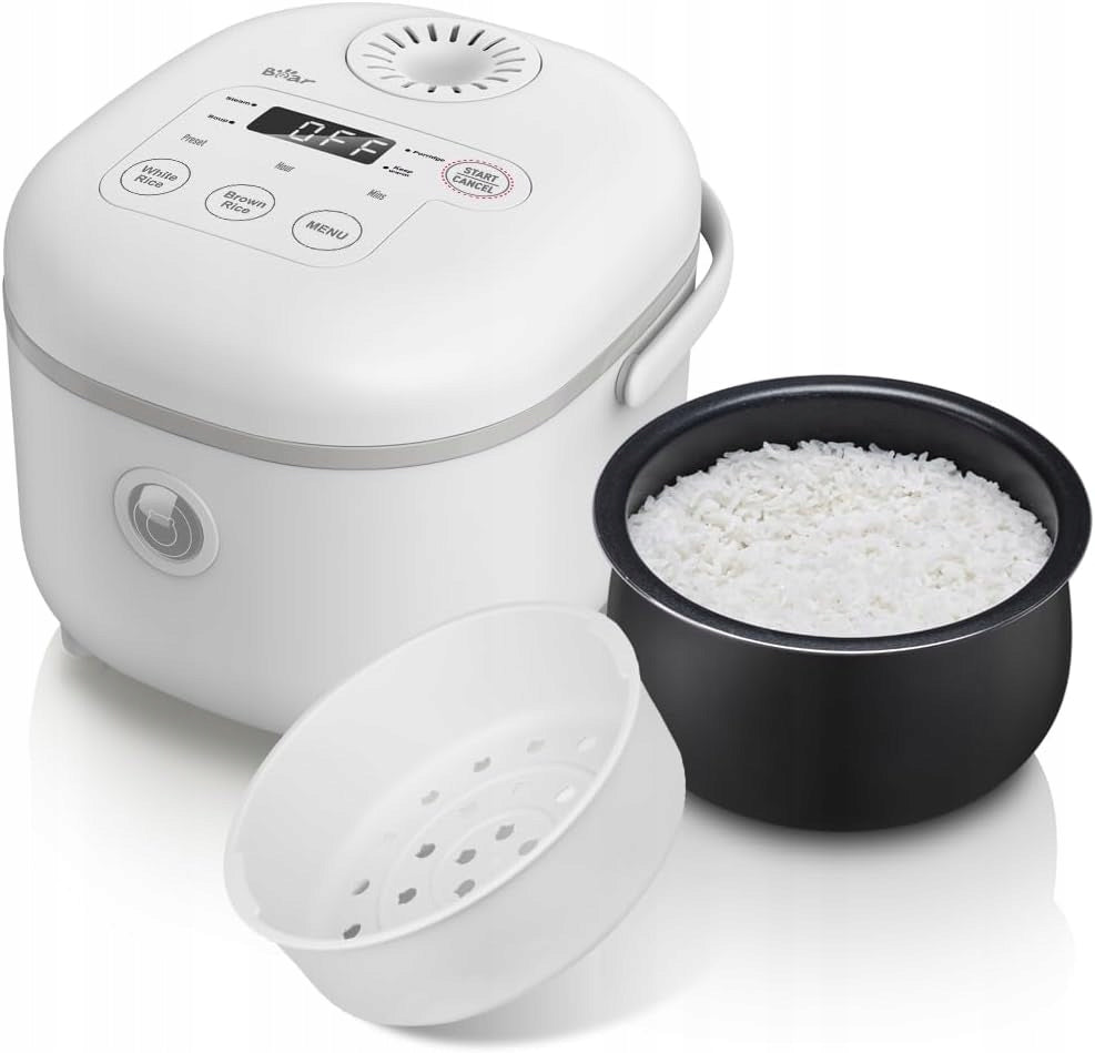 RICE COOKER ELECTRIC MULTICOOKER FOR RICE MULTIFUNCTIONAL BEAR CERAMICS 3IN1