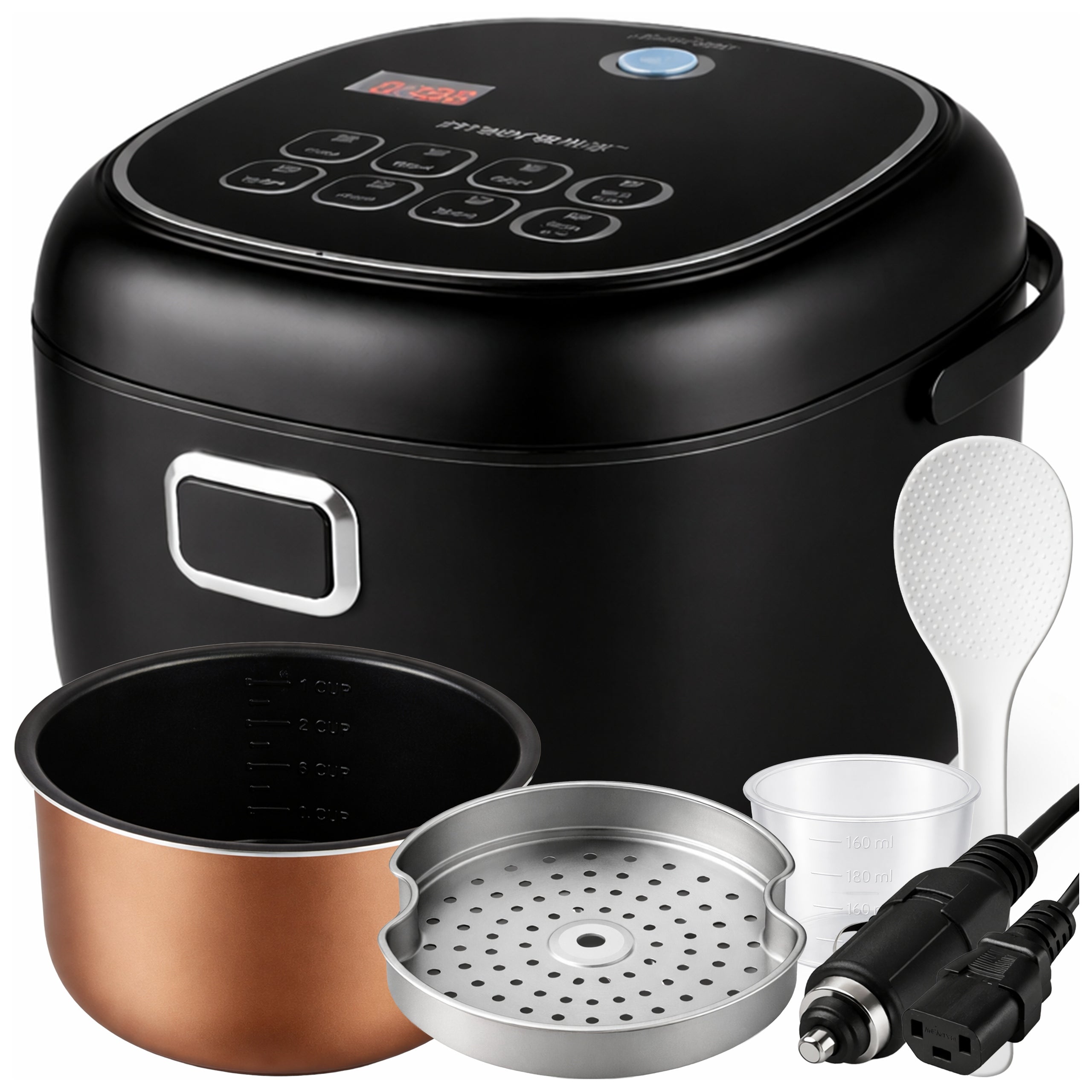 RICE COOKER MULTICOOKER CAR TOURIST ELECTRIC POT 12/24V 200W