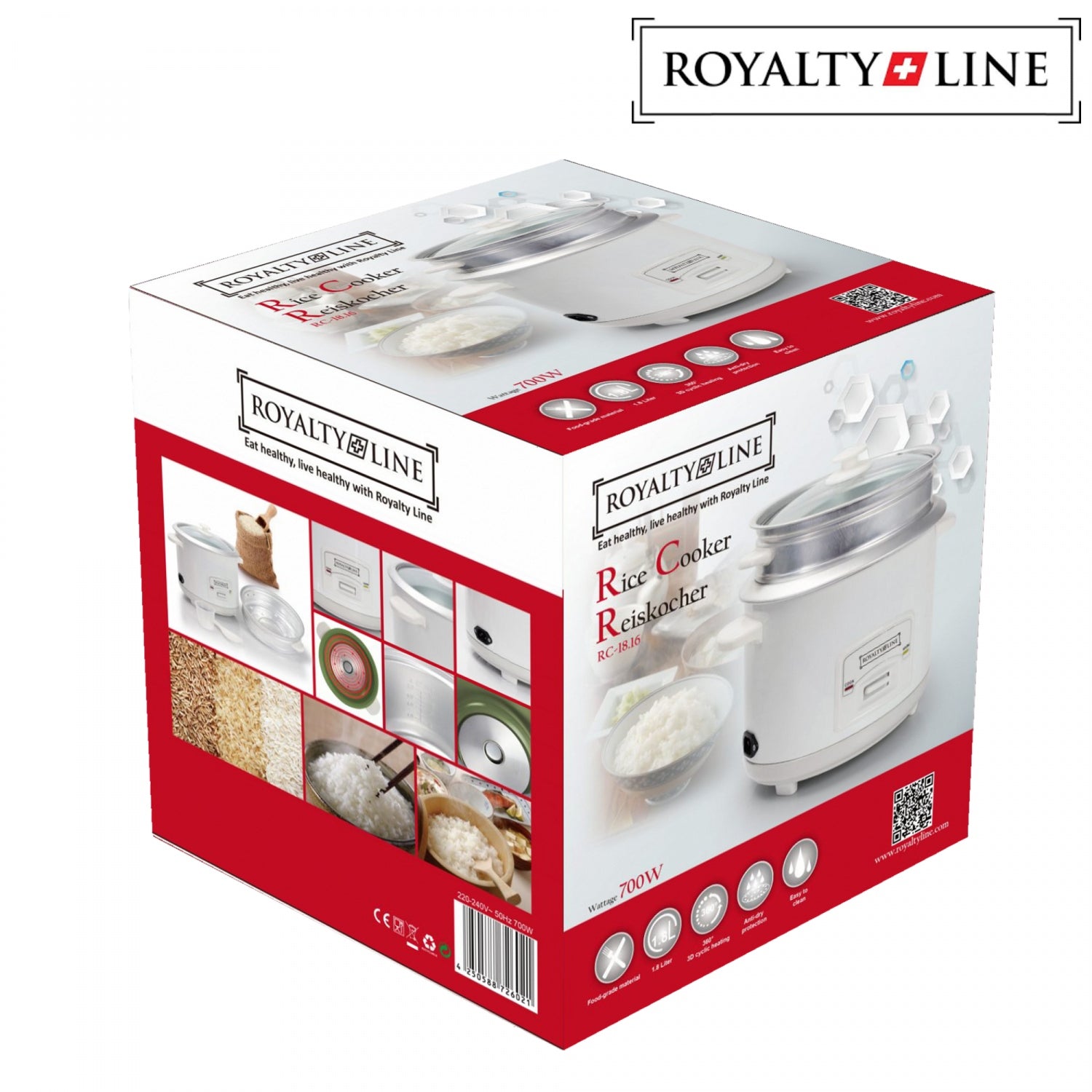 RICE COOKER SUSHI RICE COOKER 2.2L ELECTRIC RICE COOKER Brand Royalty Line