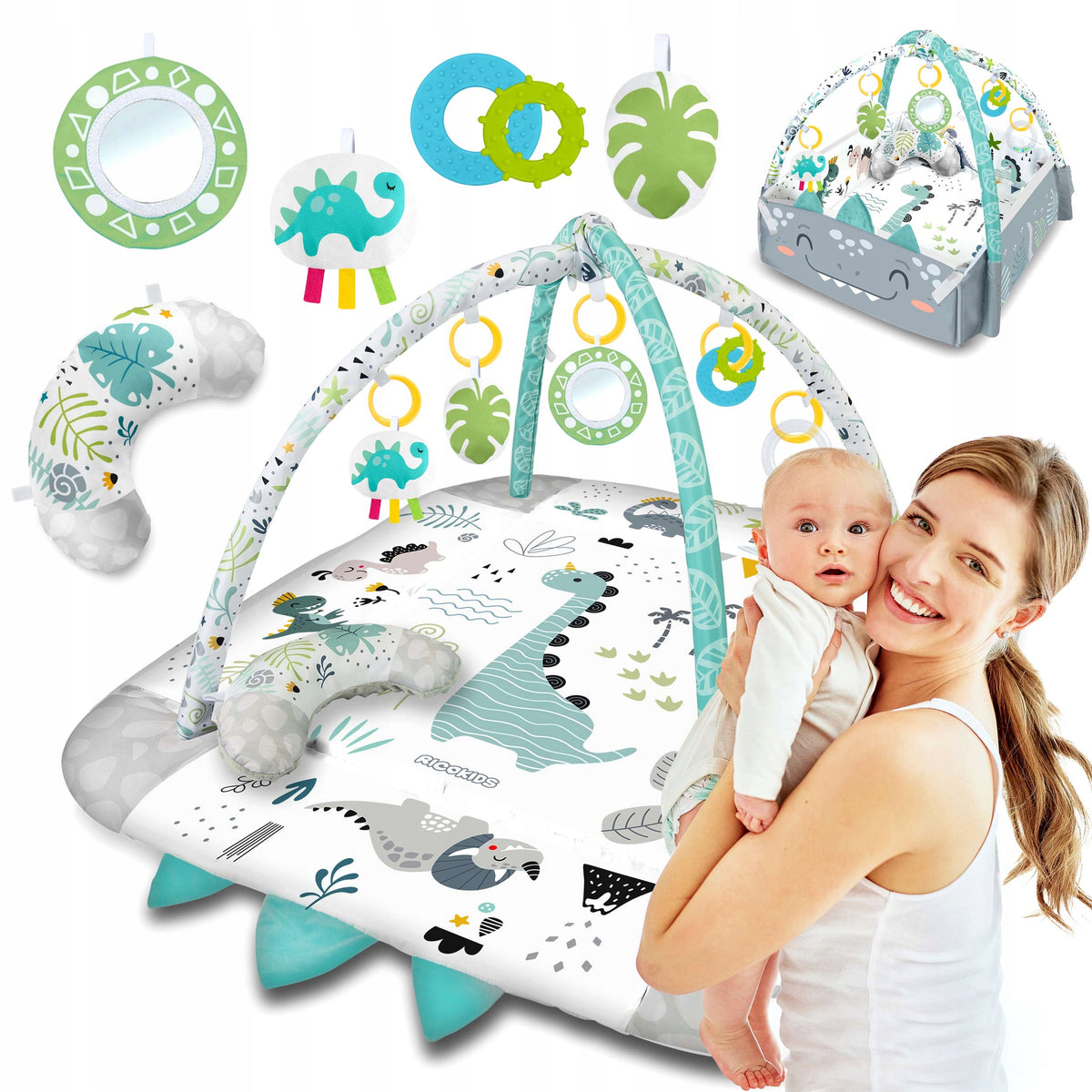 RICOKIDS LARGE INTERACTIVE EDUCATIONAL MAT FREEBIE