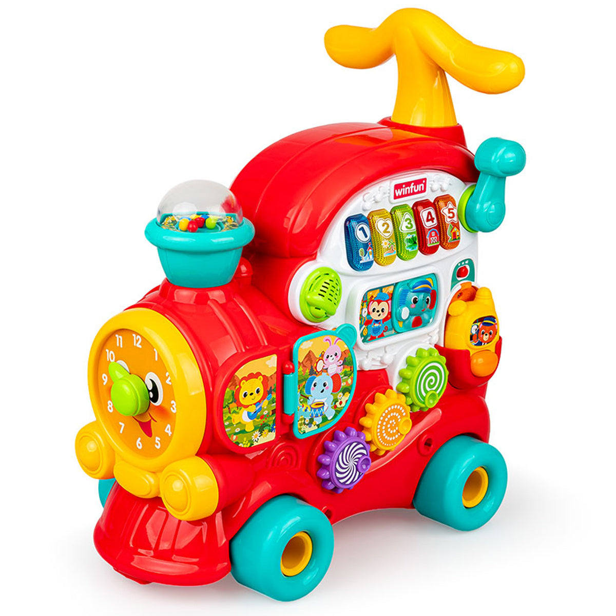 RIDE-ON PUSHER CLOTHES 4in1 light sound, DUMEL DISCOVERY 30410 Manufacturer code WF 30410 / 250301