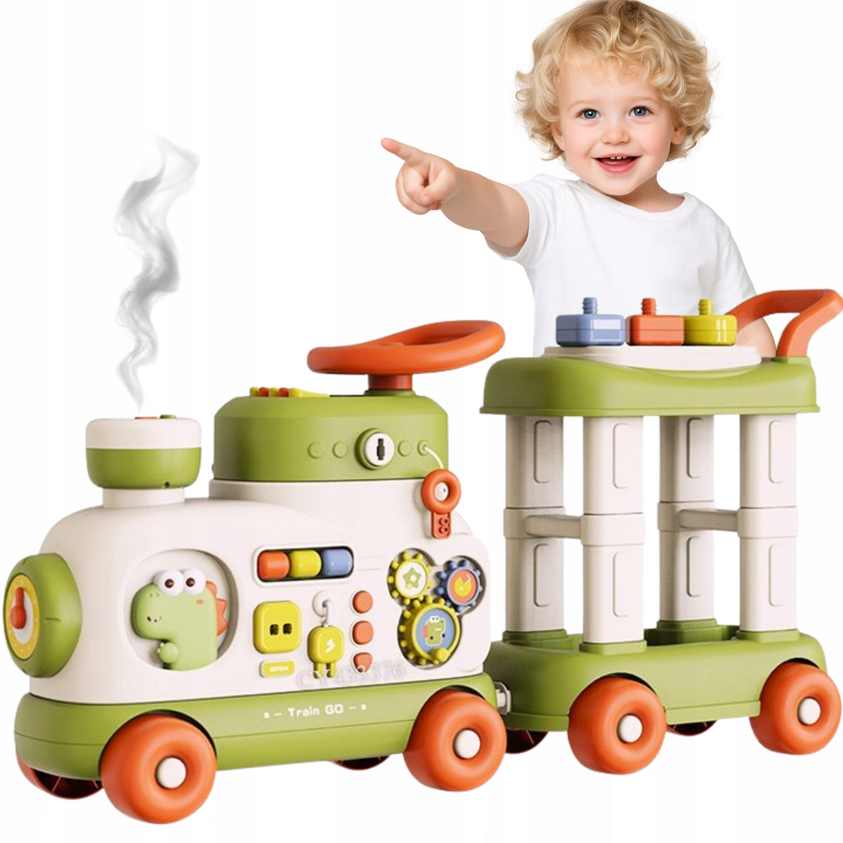 RIDER PUSHER FOR YEAR EDUCATIONAL MULTIFUNCTIONAL TRAIN BIKE FOR LEARNING