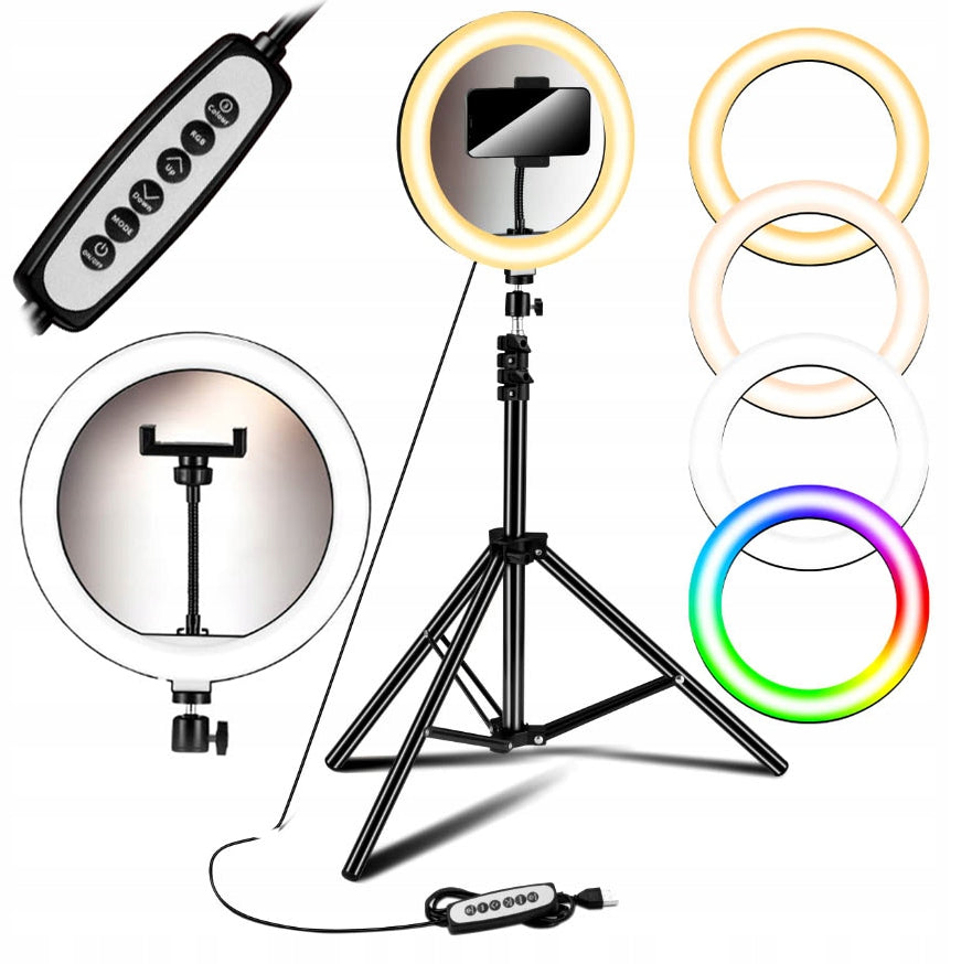 RING LED RGB PHOTO LAMP FOR MAKEUP