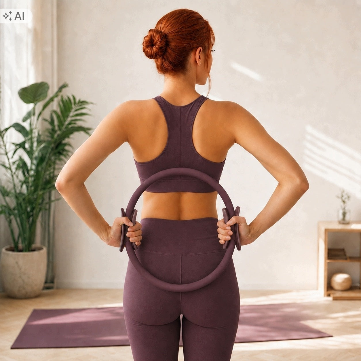 RING WHEEL FOR PILATES YOGA EXERCISE WHEEL HOOP FITNESS RING 36cm Manufacturer code KDP-01-01