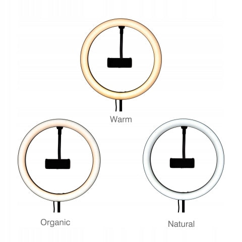 RIO MAKEUP AND VLOGGING DIMMABLE LED LIGHT RING Kind floor