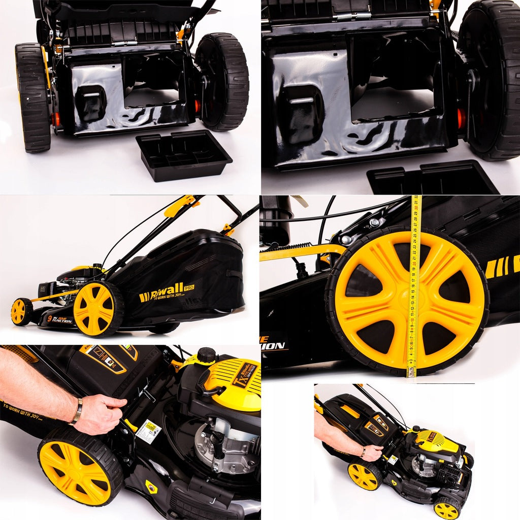 RIWALL 51CM 9in1 DIESEL MOWER WITH 5190 DRIVE WITH 2 KNIVES Mowing width 51 cm
