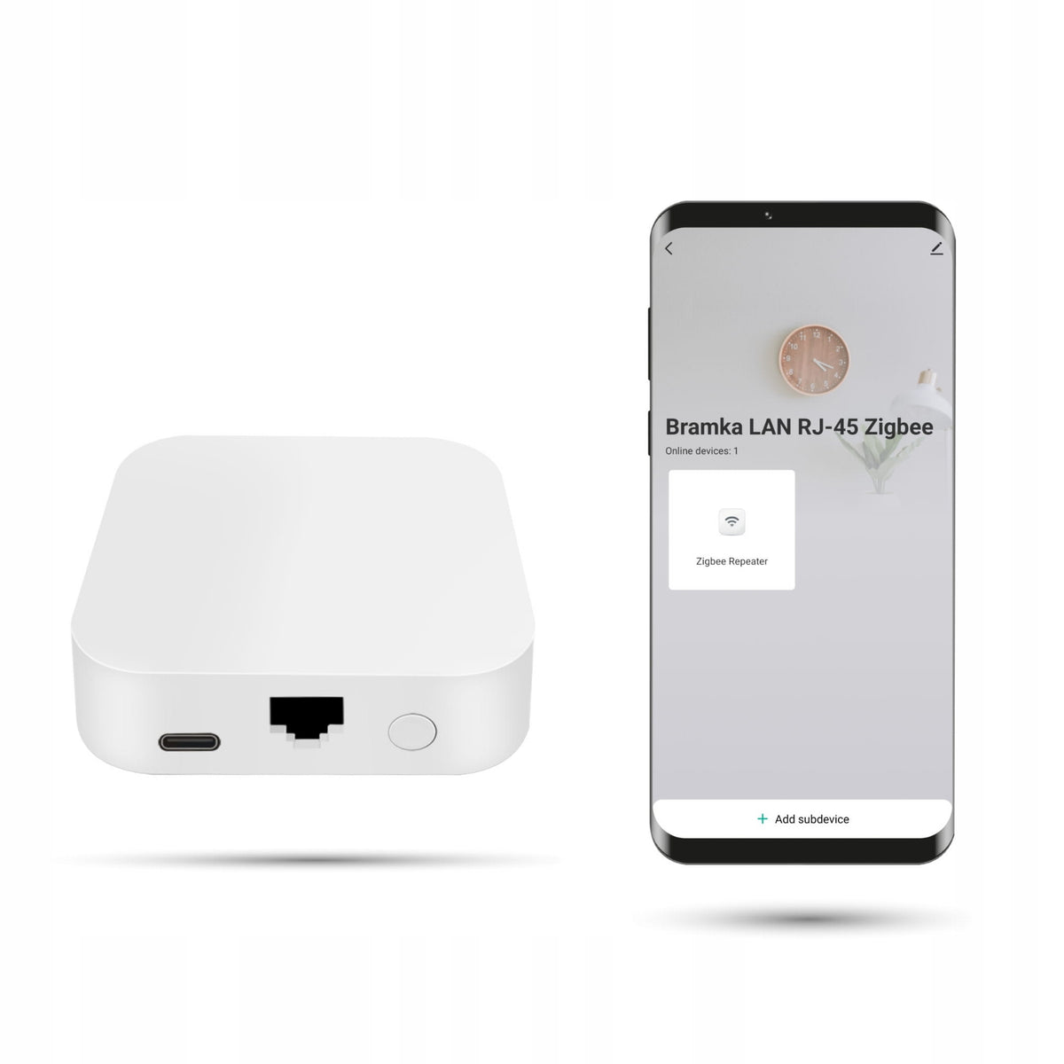 RJ-45 ZigBee Tuya Smartlife LAN Gateway