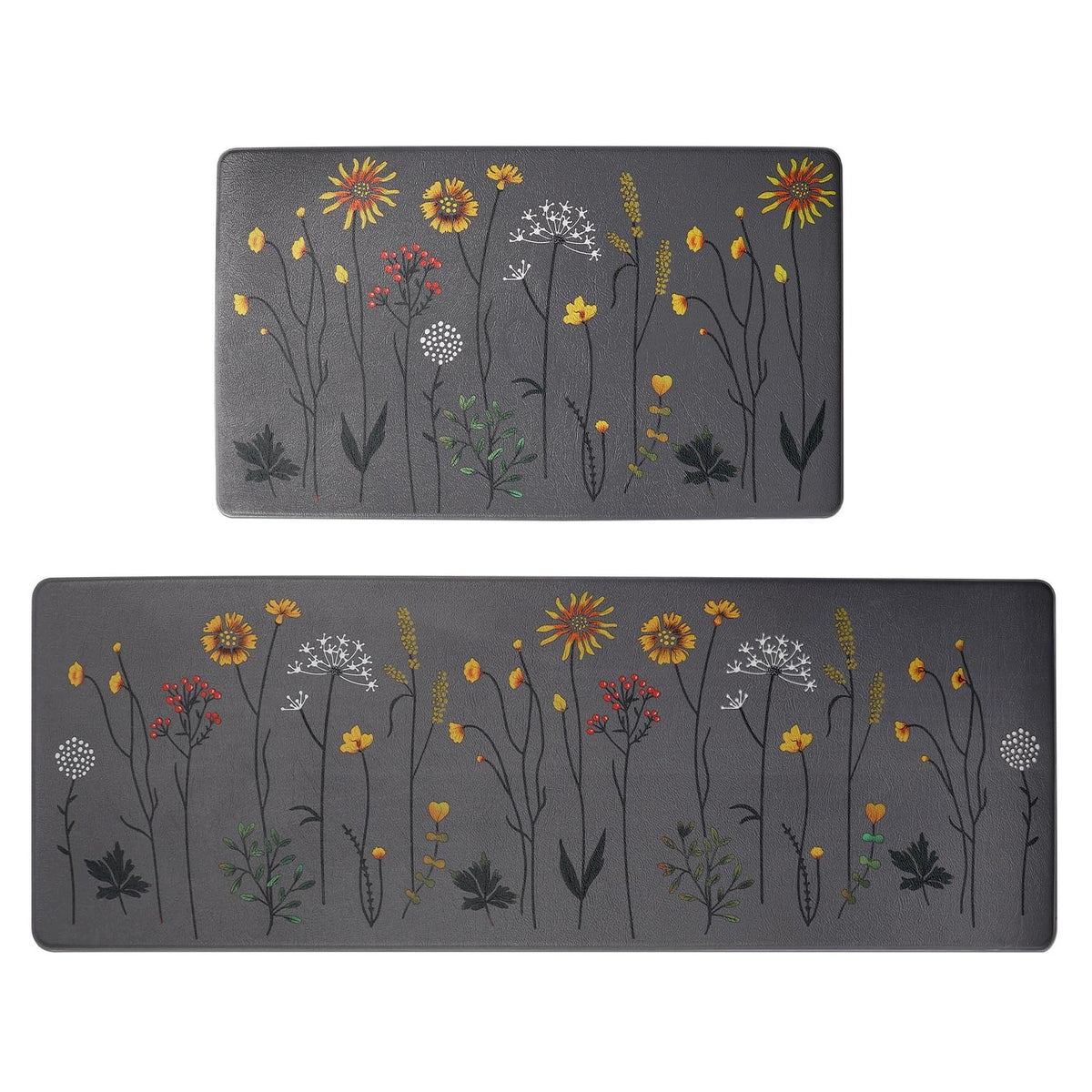 RLAVBL 2-PIECE KITCHEN RUG SET NON-SLIP AND GIVING