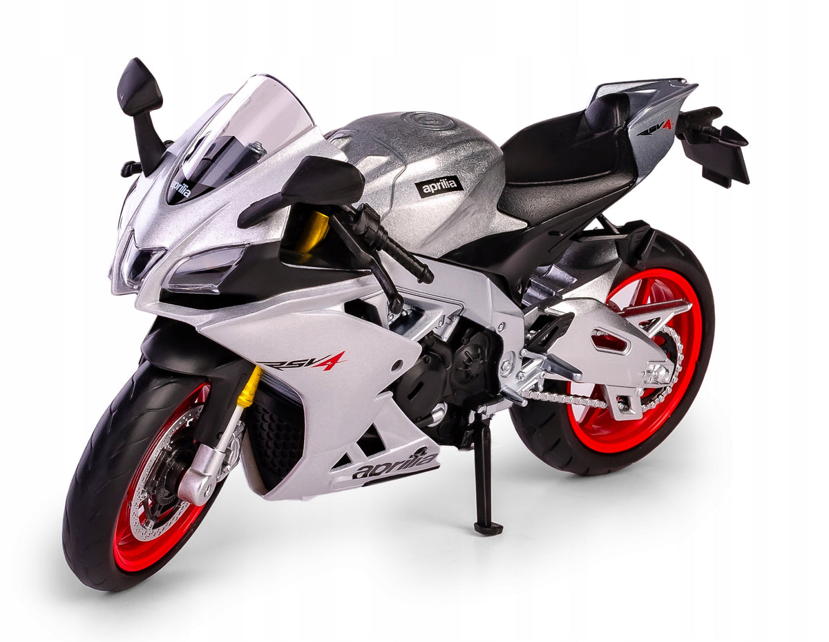 RMZ City '21 APRILIA RSV4 RR1000 SILVER 1:12 MOTORCYCLE NEW MODEL IN BOX