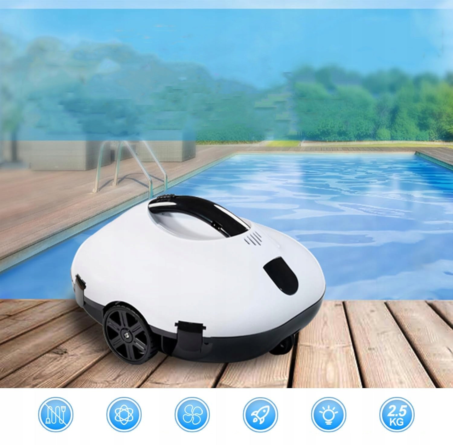ROBOT CLEANER VOLOSON PC2332 SWIMMING POOL AUTOMATIC POOL VACUUM CLEANER Manufacturer code PC2322-POOL-CLEANER