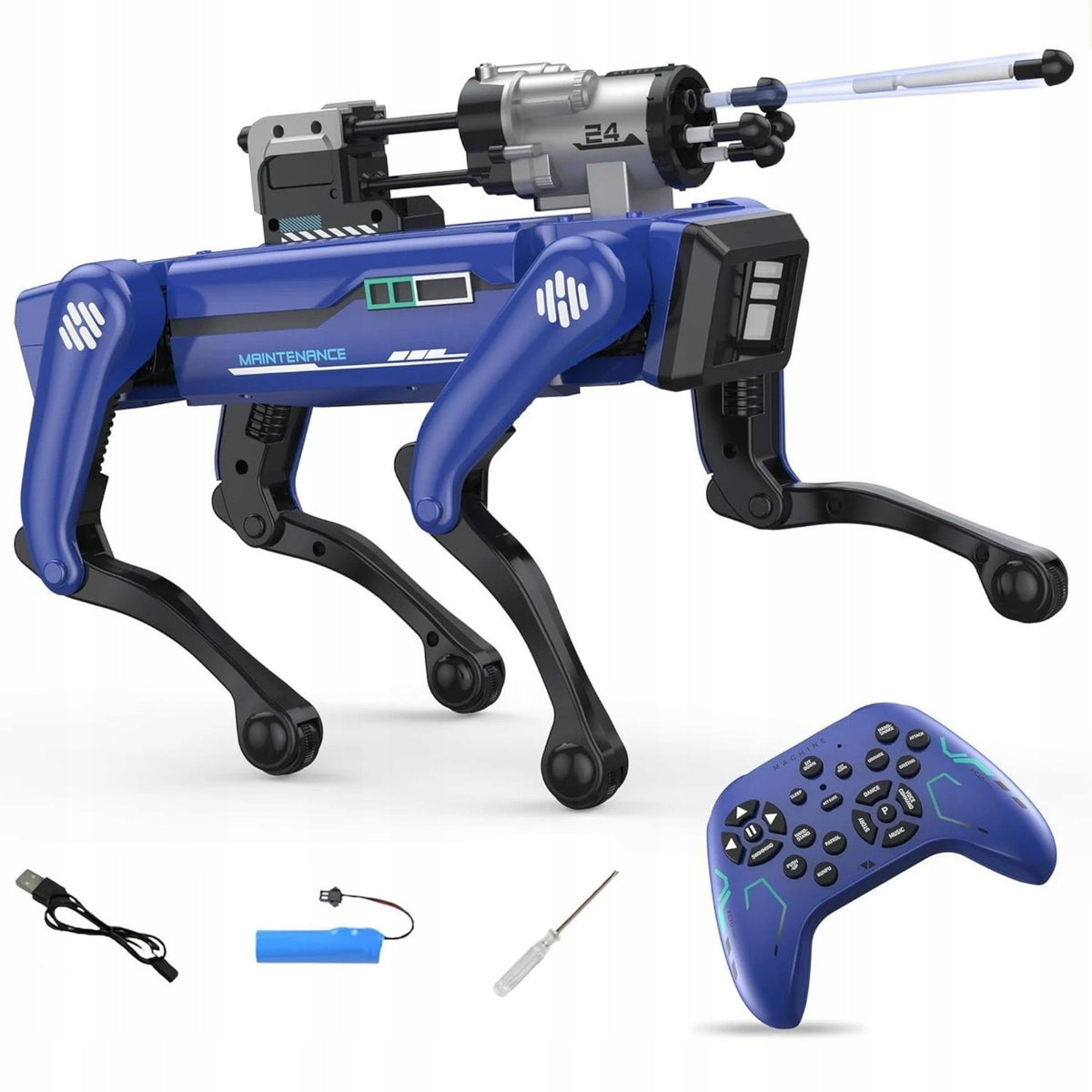 ROBOT DOG REMOTE CONTROLLED VOICE REMOTE CONTROL SMART DOG PROGRAMMING LAUNCHER