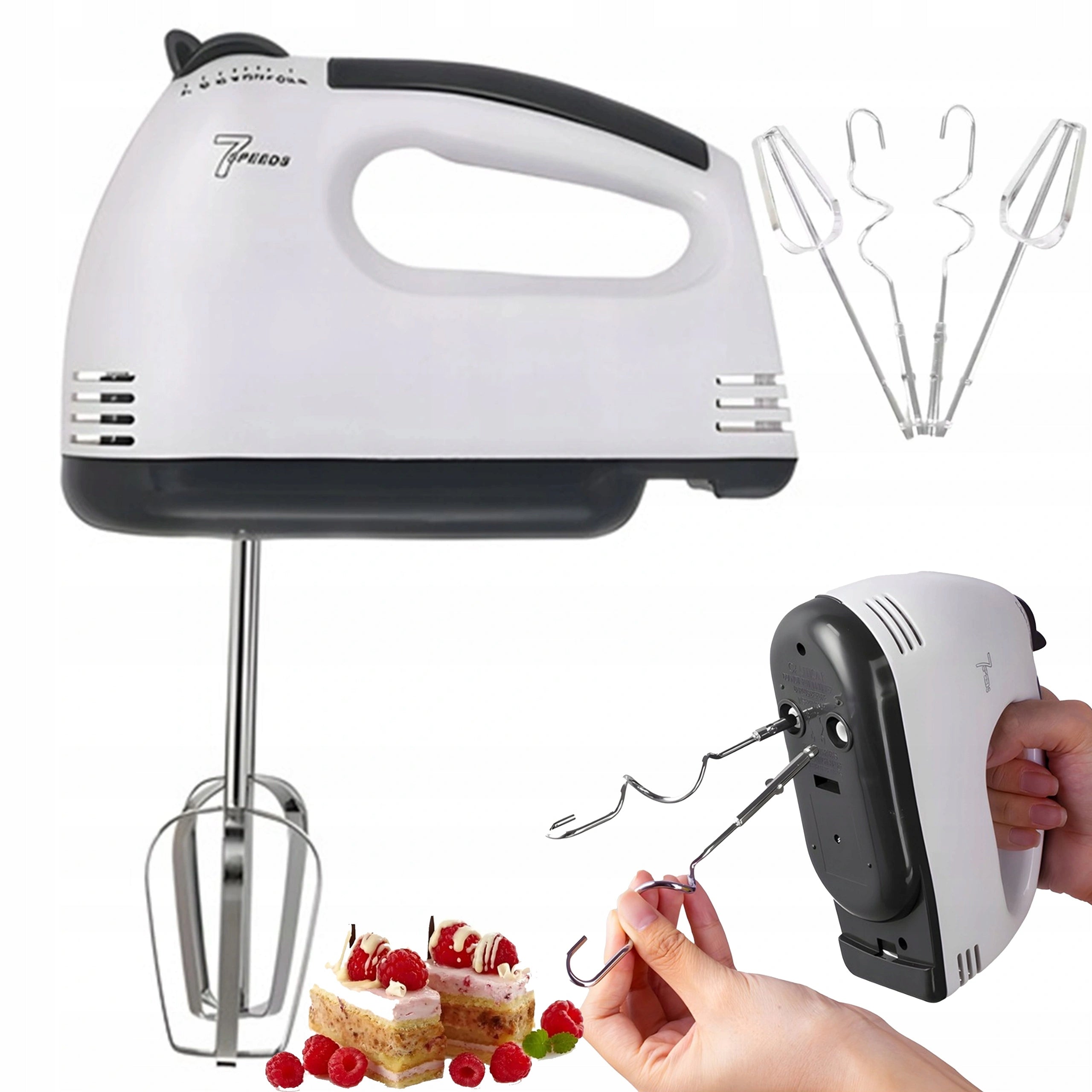 ROBOT FOOD HAND MIXER 260W PRECISION AND CONVENIENCE IN YOUR KITCHEN
