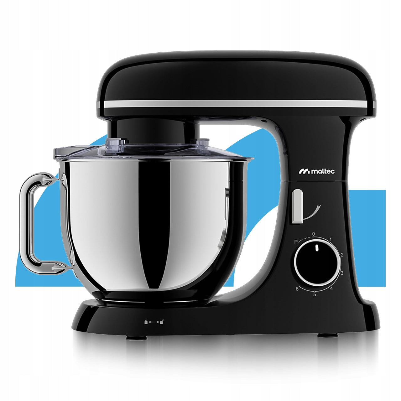 ROBOT FOOD PROCESSOR PLANETARY MIXER BOWL 7L STRONG 3 STIRRERS WHISK HOOK Power rating 2000 W