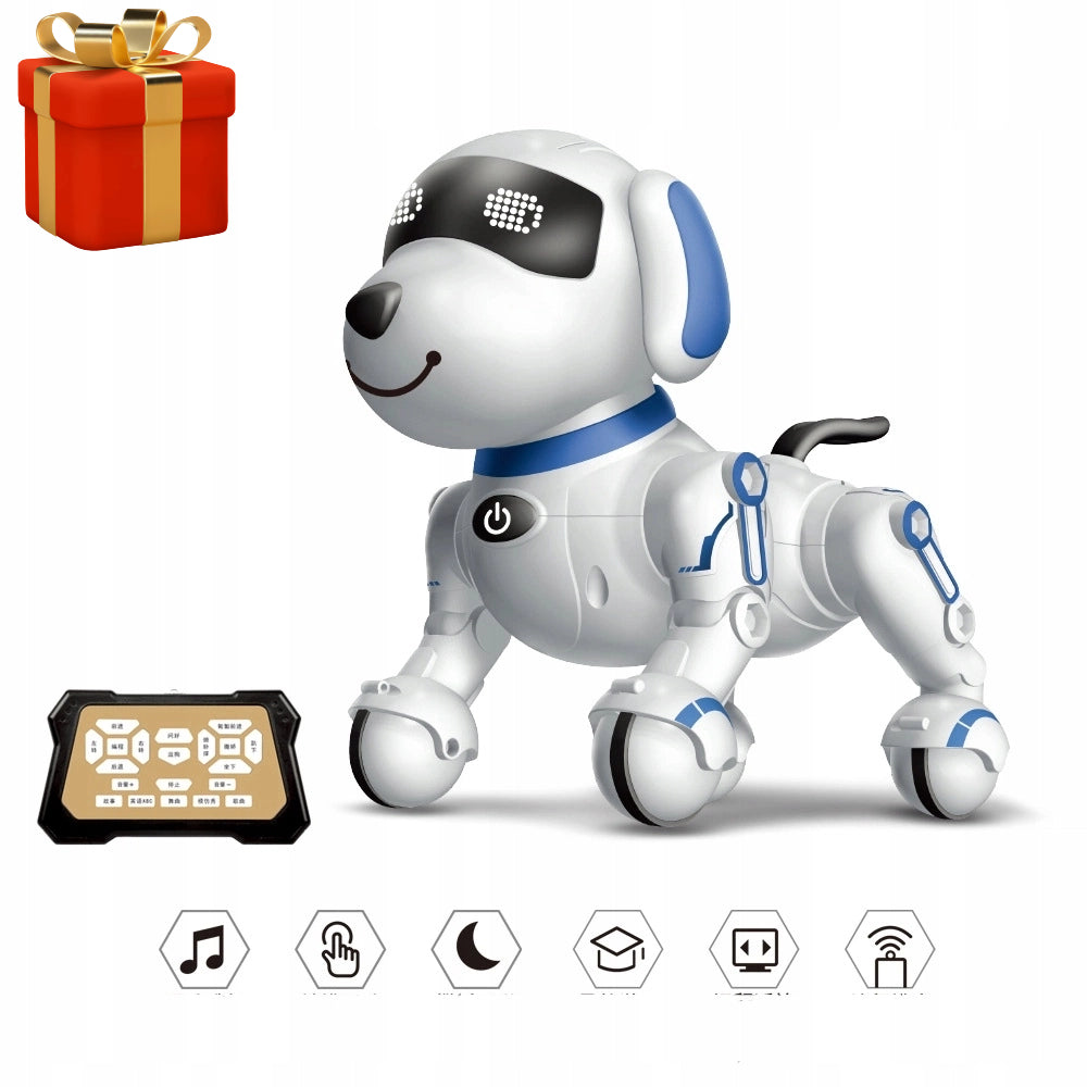 ROBOT INTERACTIVE DOG REMOTE CONTROLLED DOG FOR PROGRAMMING 8+ YEARS Brand no brand