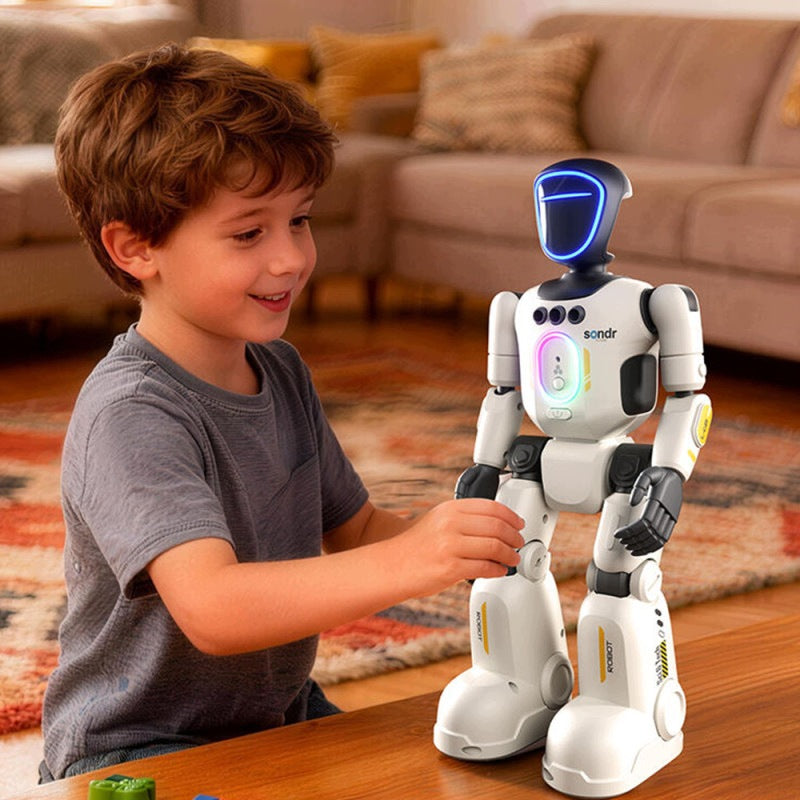 ROBOT SMART TOY REMOTE CONTROLLED WITH LIGHT EFFECTS REMOTE CONTROL Brand no brand