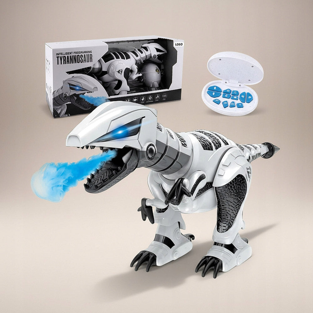 ROBOT T-REX DINOSAUR CONTROLLED TOY FOR CHILDREN ON REMOTE CONTROL WITH PROGRAMMING Packaging status original