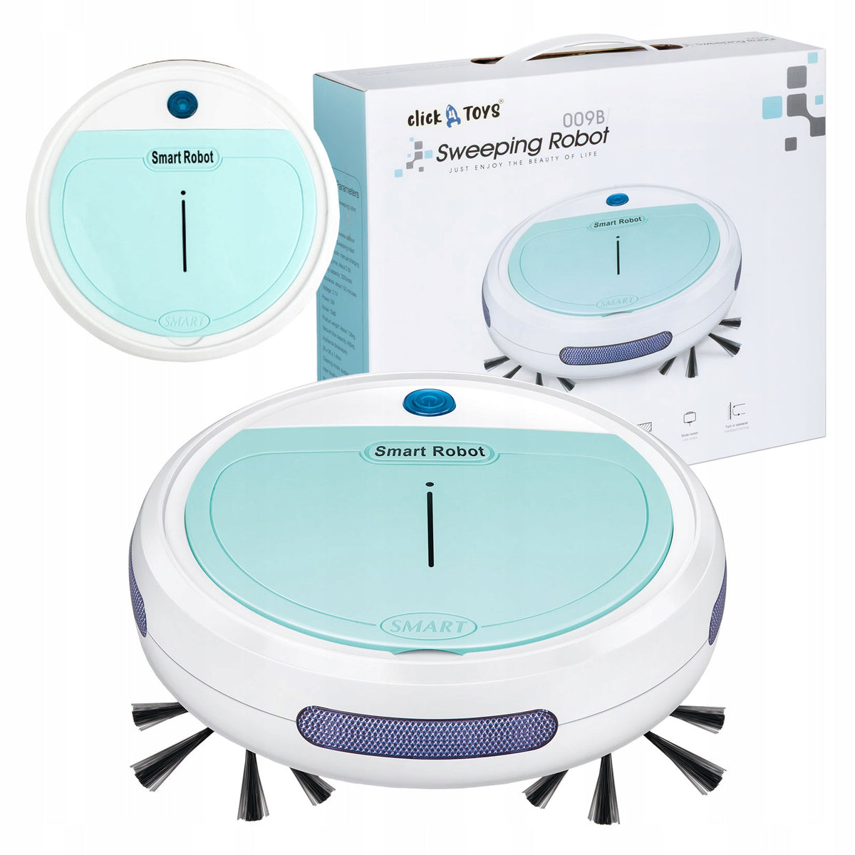 ROBOT VACUUM CLEANER AUTOMATIC TOY FOR CHILDREN TO CLEAN