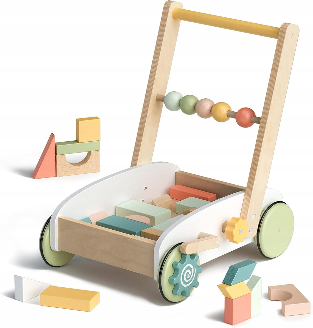 ROBUD Wooden Pusher Walker