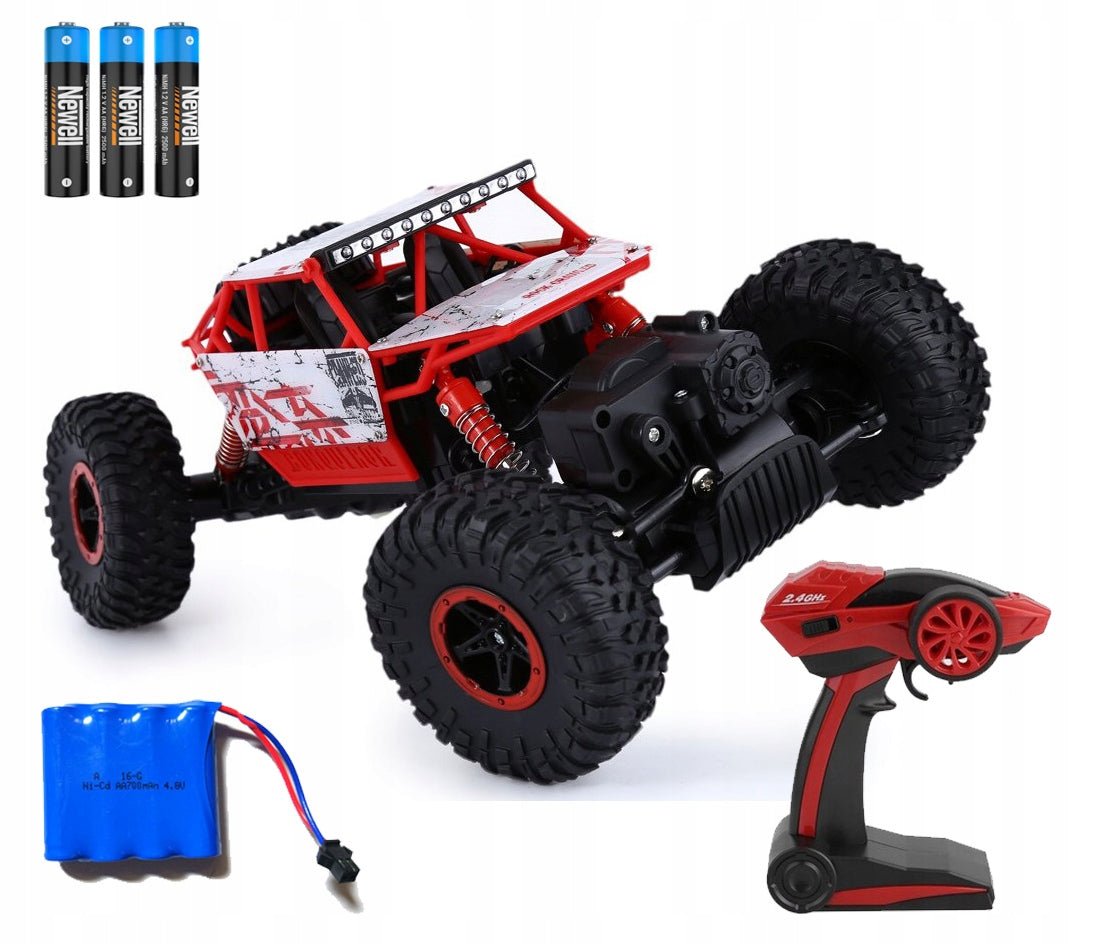 ROCK CRAWLER CAR REMOTE CONTROLLED RC 4x4 TWO MOTORS OFF-ROAD AUTO Manufacturer code 5906656084164