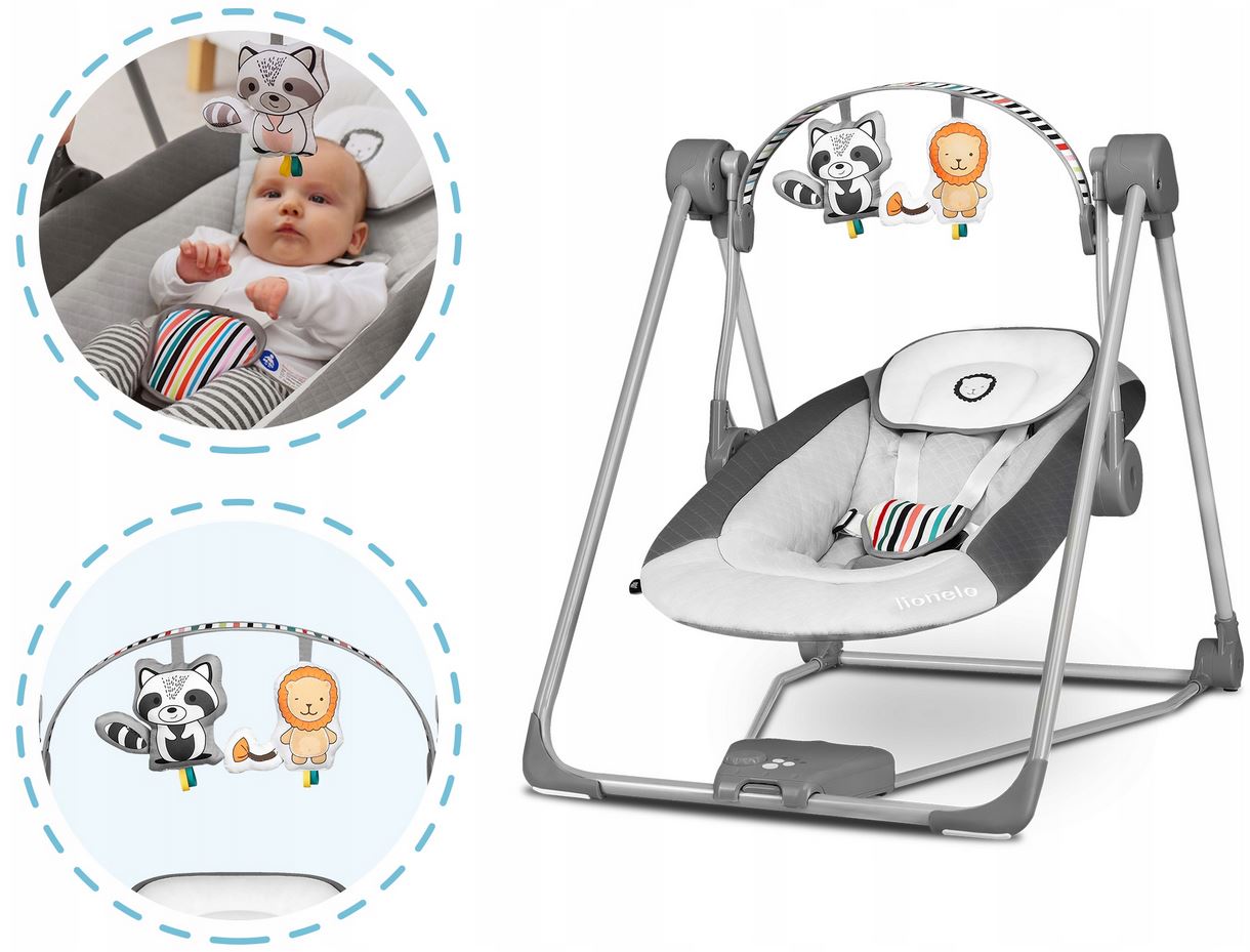 ROCKER LOUNGER SWING LIONELO OTTO + TOYS Brand Lionelo