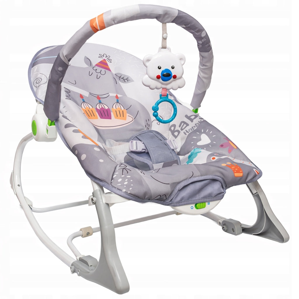 ROCKER LOUNGER VIBRATION TOY WITH MELODIES CRADLE FOR BABIES Packaging status original