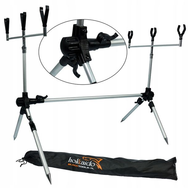 ROD/POD CARP STAND HOKKAIDO + SQUIRRELS INCLUDED