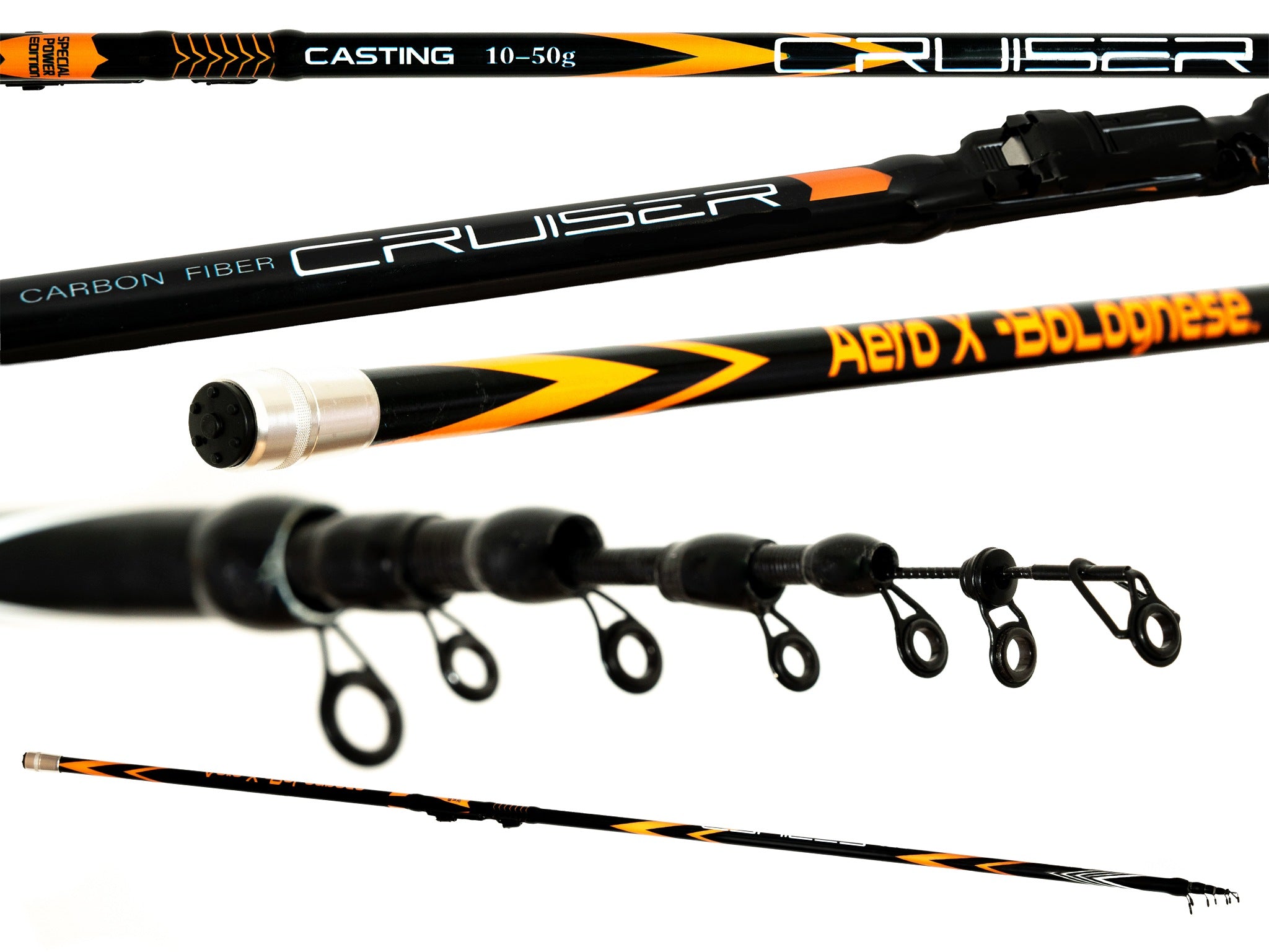 ROD RUMPOL TELESCOPIC AERO X BOLOGNESE 6M 10-50G BOLONKA CARBON 110416