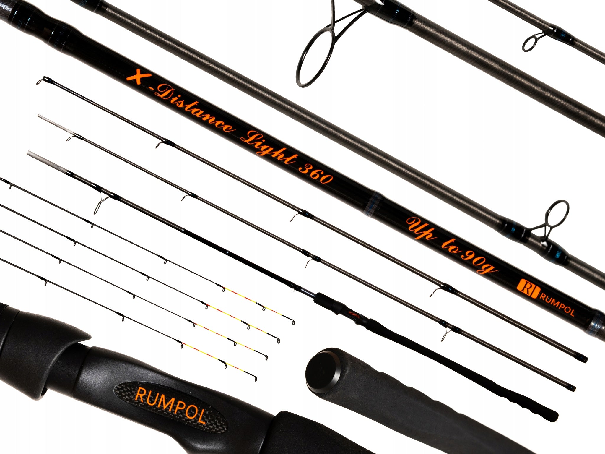 ROD RUMPOL X-DISTANCE 360CM 90G VIBRATING TIP EXCLUSIVE 110899 205G