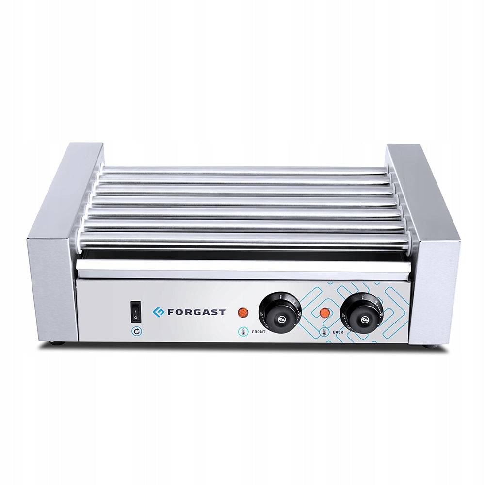 ROLLER TOASTER FOR HOT DOGS SAUSAGES 7 ROLLS FORGAST FG09602