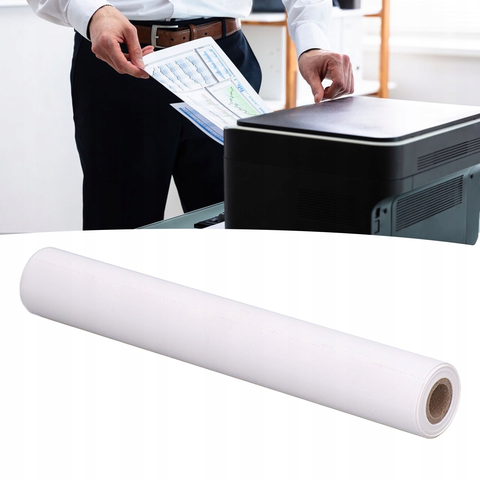 ROLLS THERMAL PAPER THERMOSENSITIVE CARTRIDGES A4 MULTIFUNCTIONAL FOR PRINTER Manufacturer code 1019218562