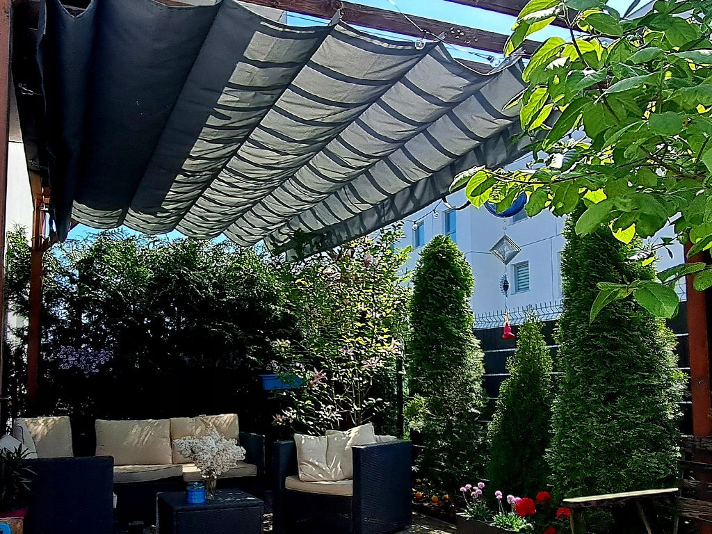 ROMAN ROLLER BLINDS, SOLAR, WATERPROOF, EXTENDABLE, ROLLING UP TO SIZE EAN (GTIN) 5903990620096