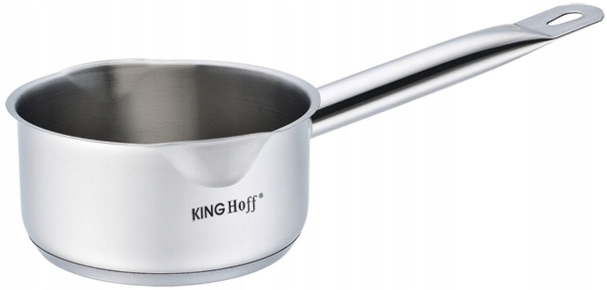 RONDEL WITH SPOUT 14cm 1L Kitchen Stainless Steel Rondel GAS INDUCTION Manufacturer code KH-1124