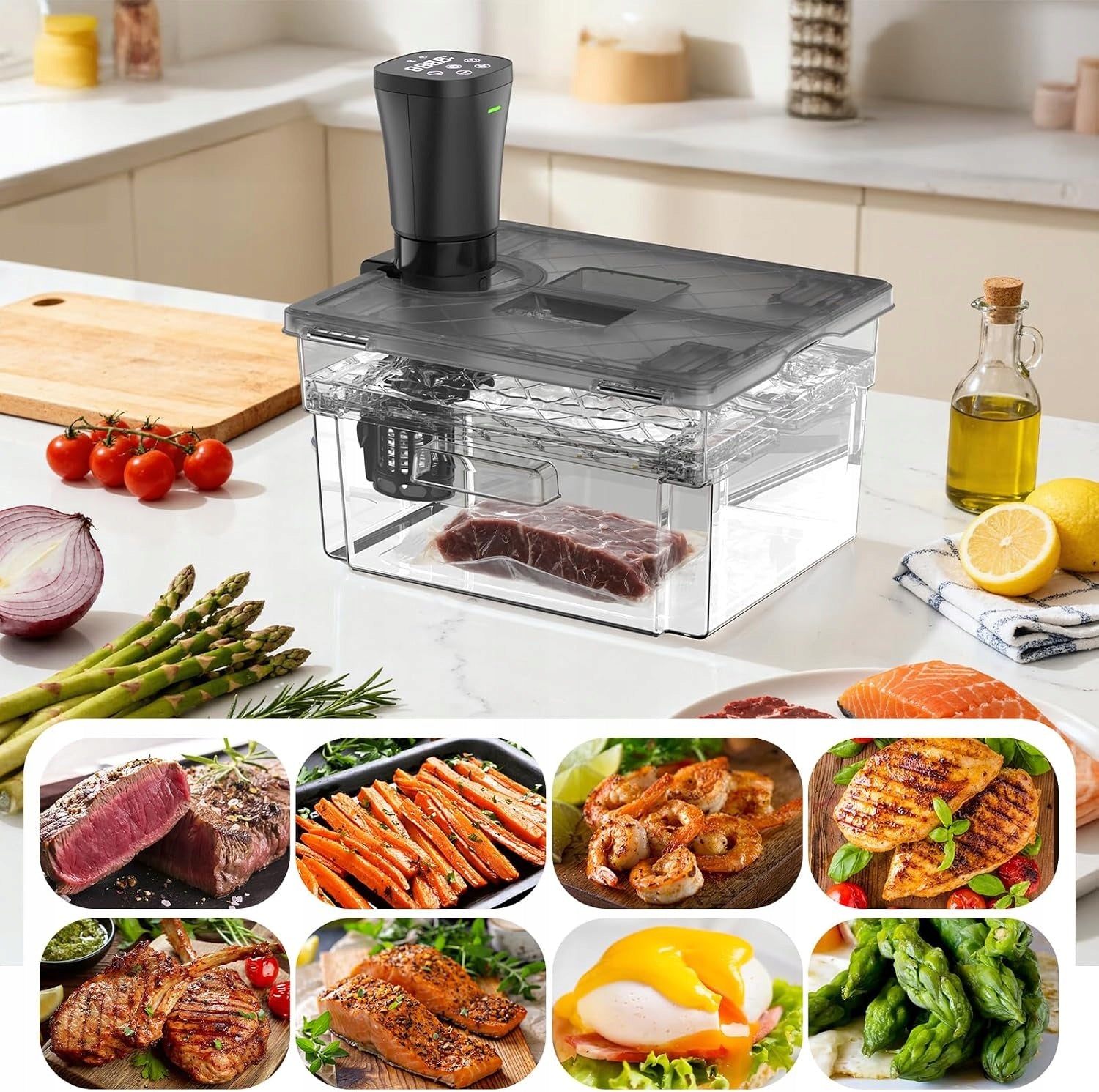 RONER SOUS VIDE 1000W TIMER THERMAL CIRCULATOR 25-92.5°C Brand no brand