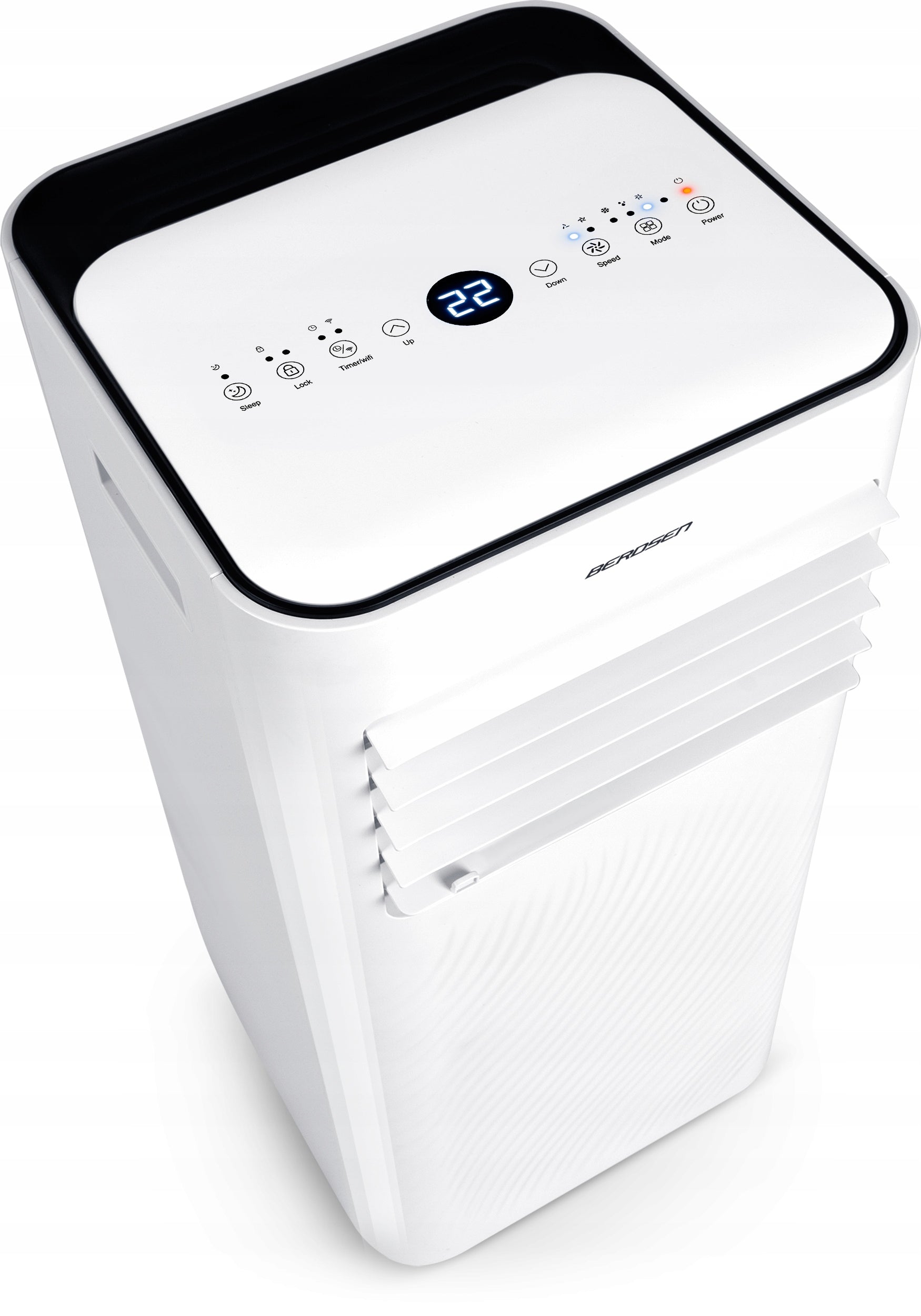 ROOM AIR CONDITIONER 2,6kW 30m2 DEHUMIDIFIER 24l/24h WiFi BERDSEN 9000 BTU Packaging status original