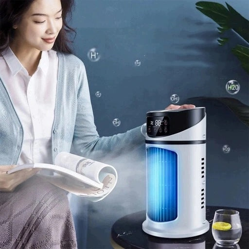 ROOM AIR CONDITIONER PORTABLE FAN 3in1 Dominant color white