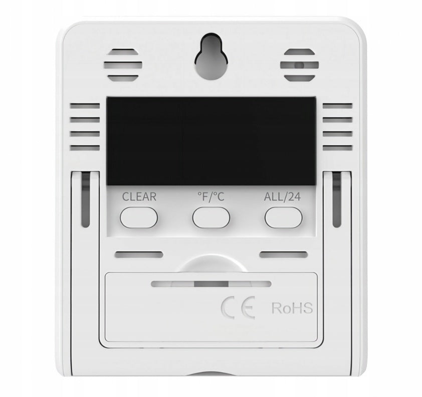 ROOM THERMOMETER ACCURATE ELECTRONIC WIRELESS WITH HYGROMETER WHITE Brand Meteo